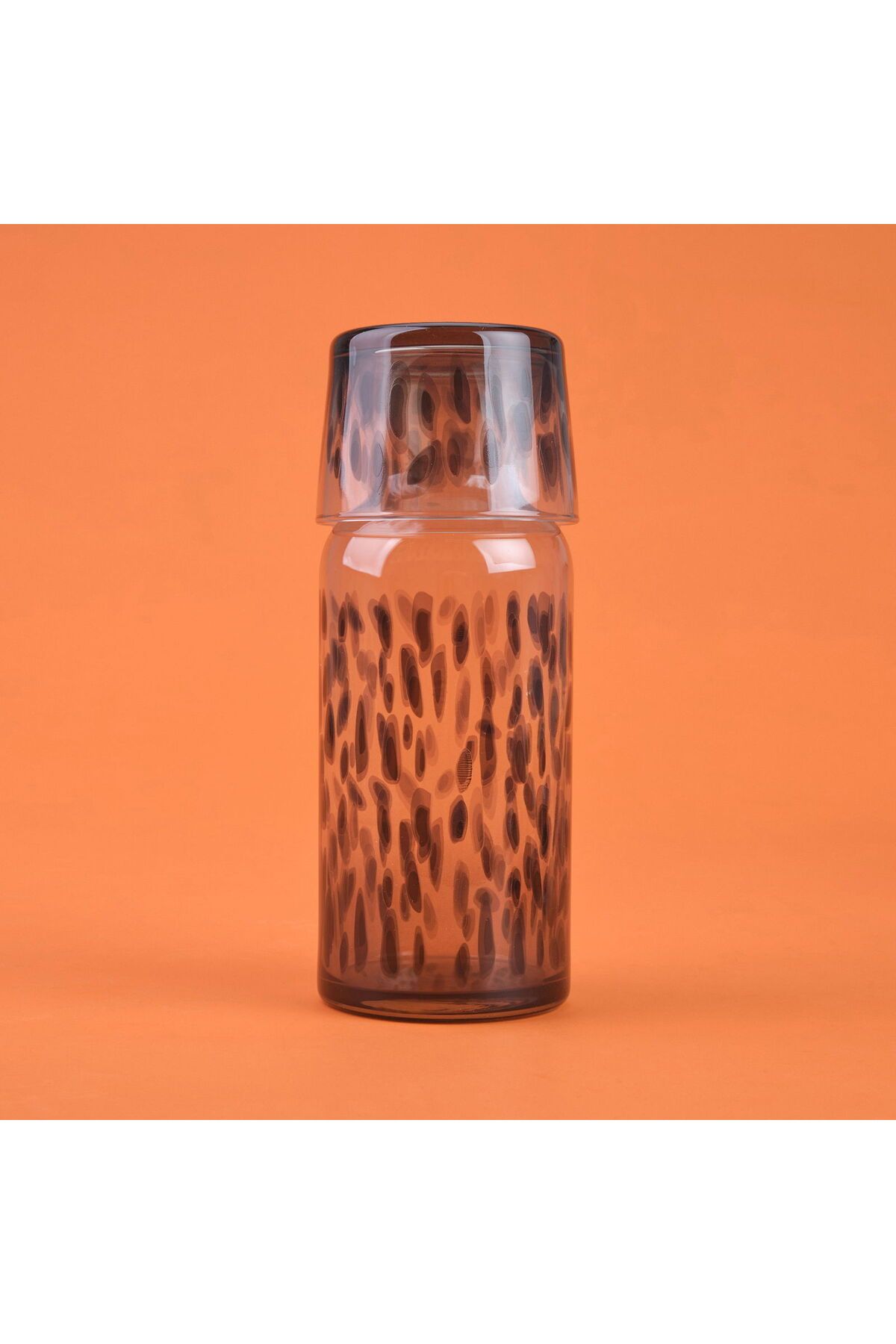 MATMEL Calista Bardaklı Sürahi Seti - Siyah - 700 ml
