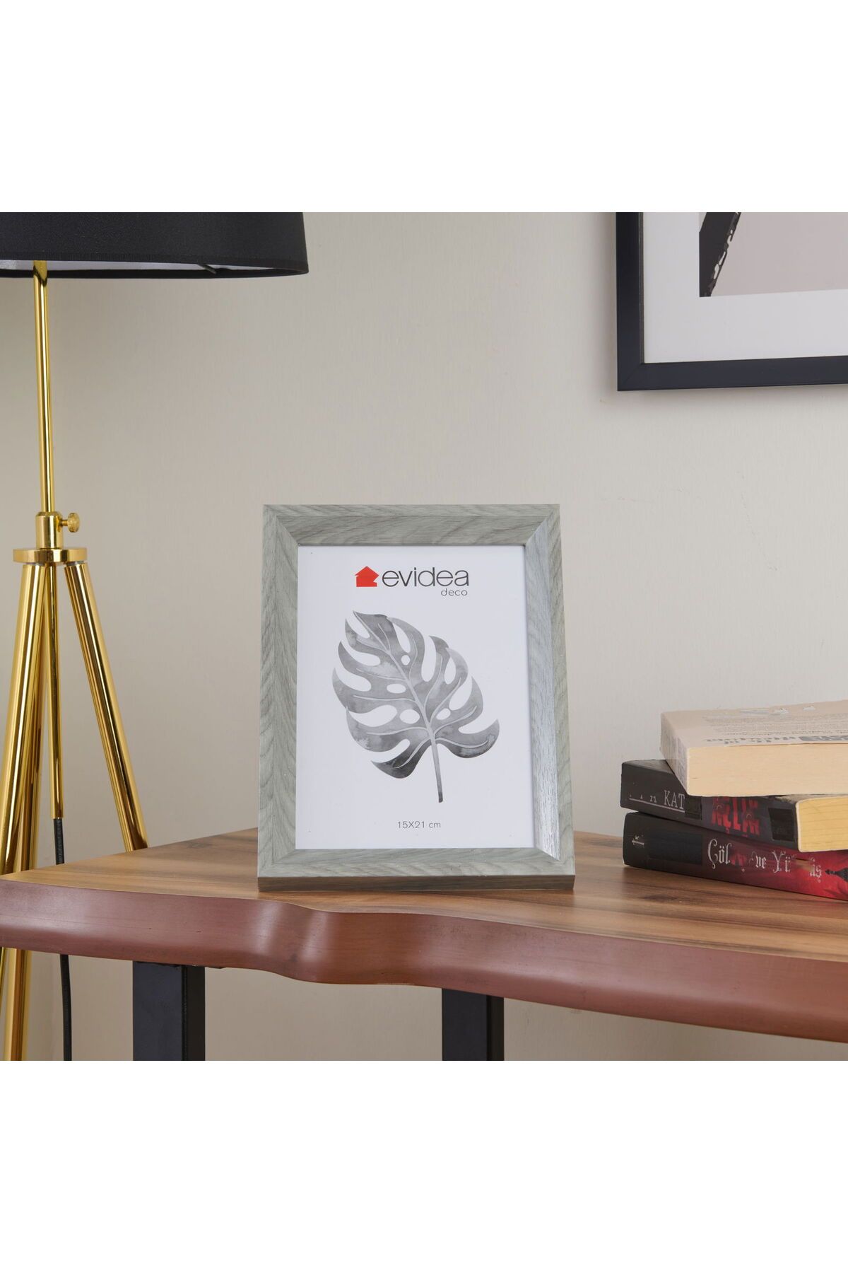 MATMEL Deco Daisy Çerçeve - Gri - 15x21 cm