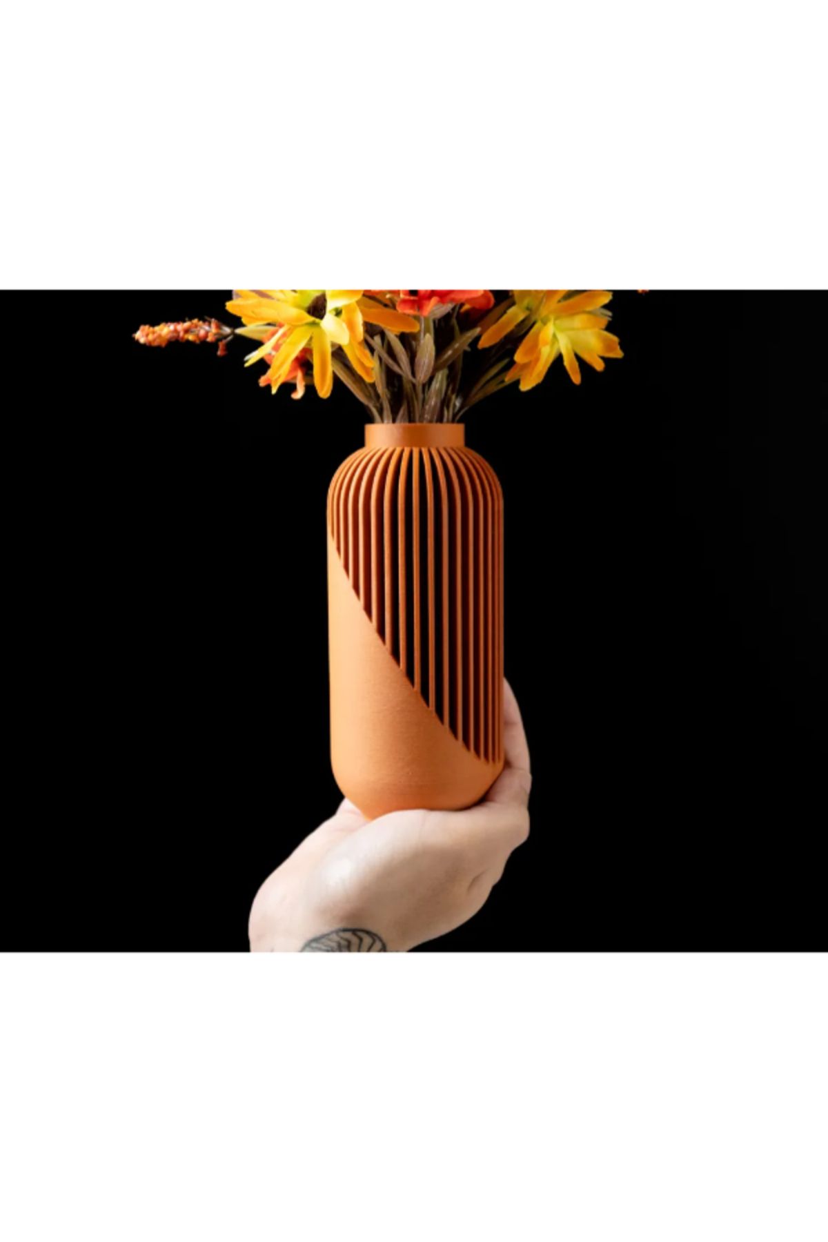 NOMOTHETIC Helix Vazo – Spiral Formlu Modern Dekor