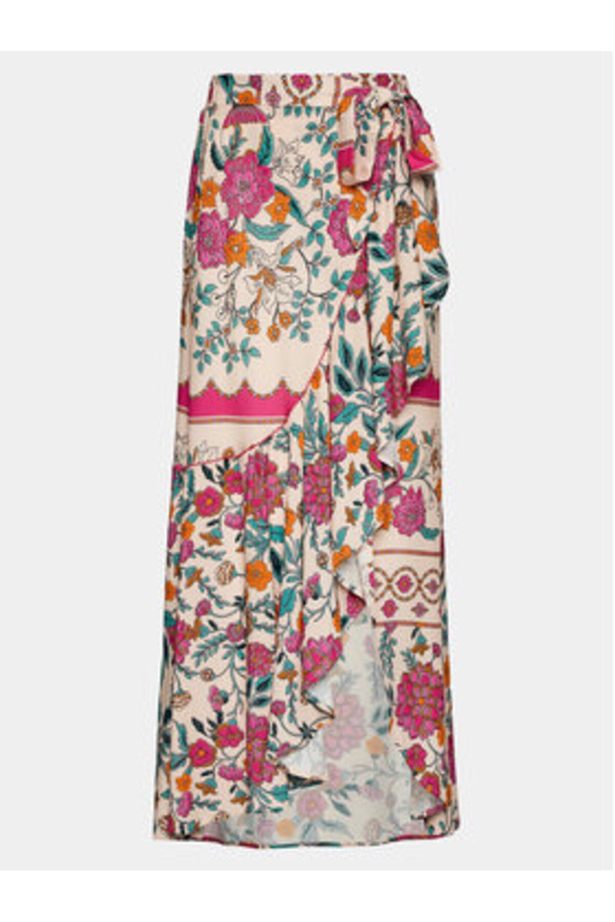 MAAJİ-maaji Femei Fusta Midi PT1572CKL007 Colorat, Roz 2
