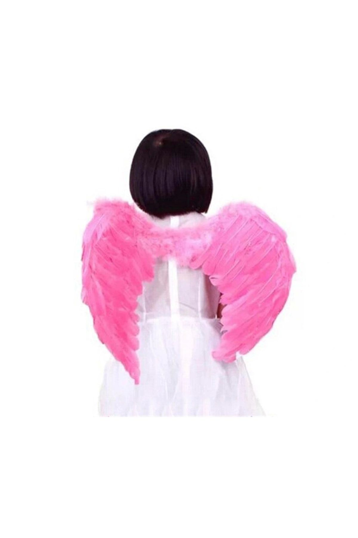 OurStyles Pembe Renk Bebek Boy Küçük Melek Kanadı 40X55 cm