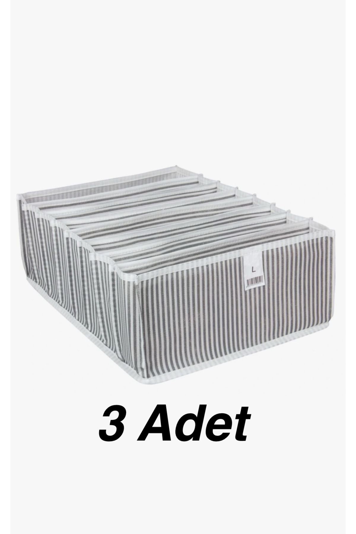 DENİZ HOME 8 Gözlü Çekmece Içi Akordiyon Organizer - Large 24 x 37 x 18 cm