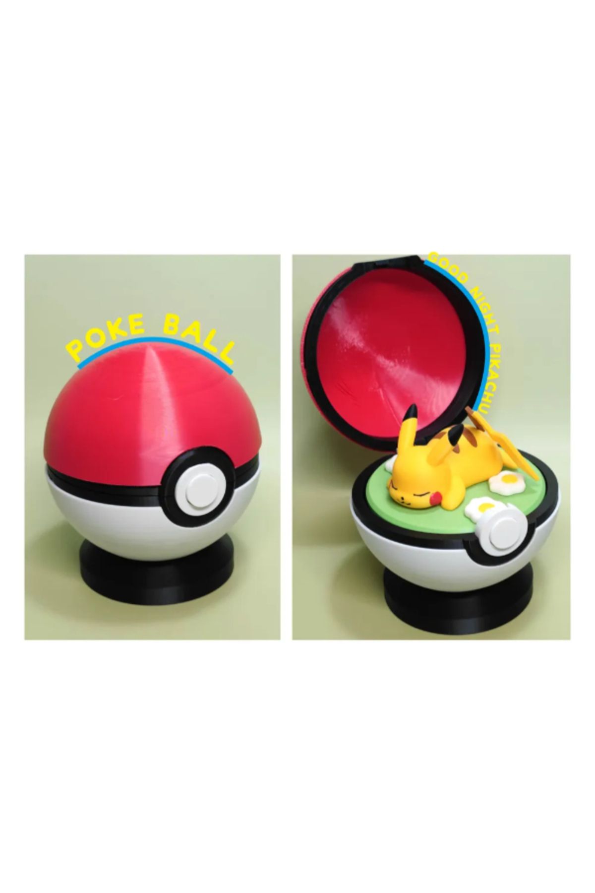 NOMOTHETIC İyi Geceler Pikachu – Poké Topu Müzik Kutusu