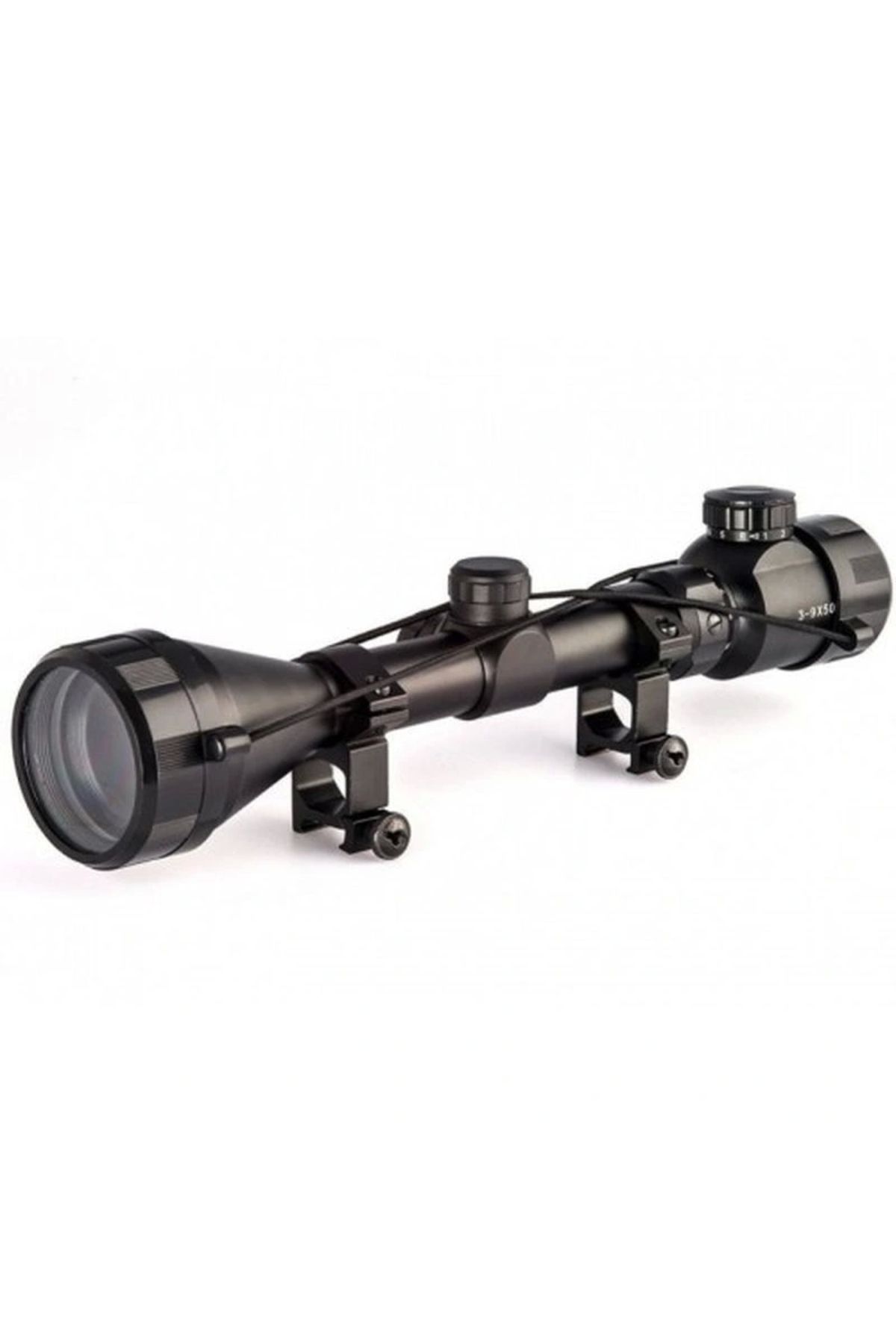 OurStyles 3-9x50 Zoomlu Dürbünü Kırmızı Yeşil Işik Çelik Gövde - Şık Tasarım