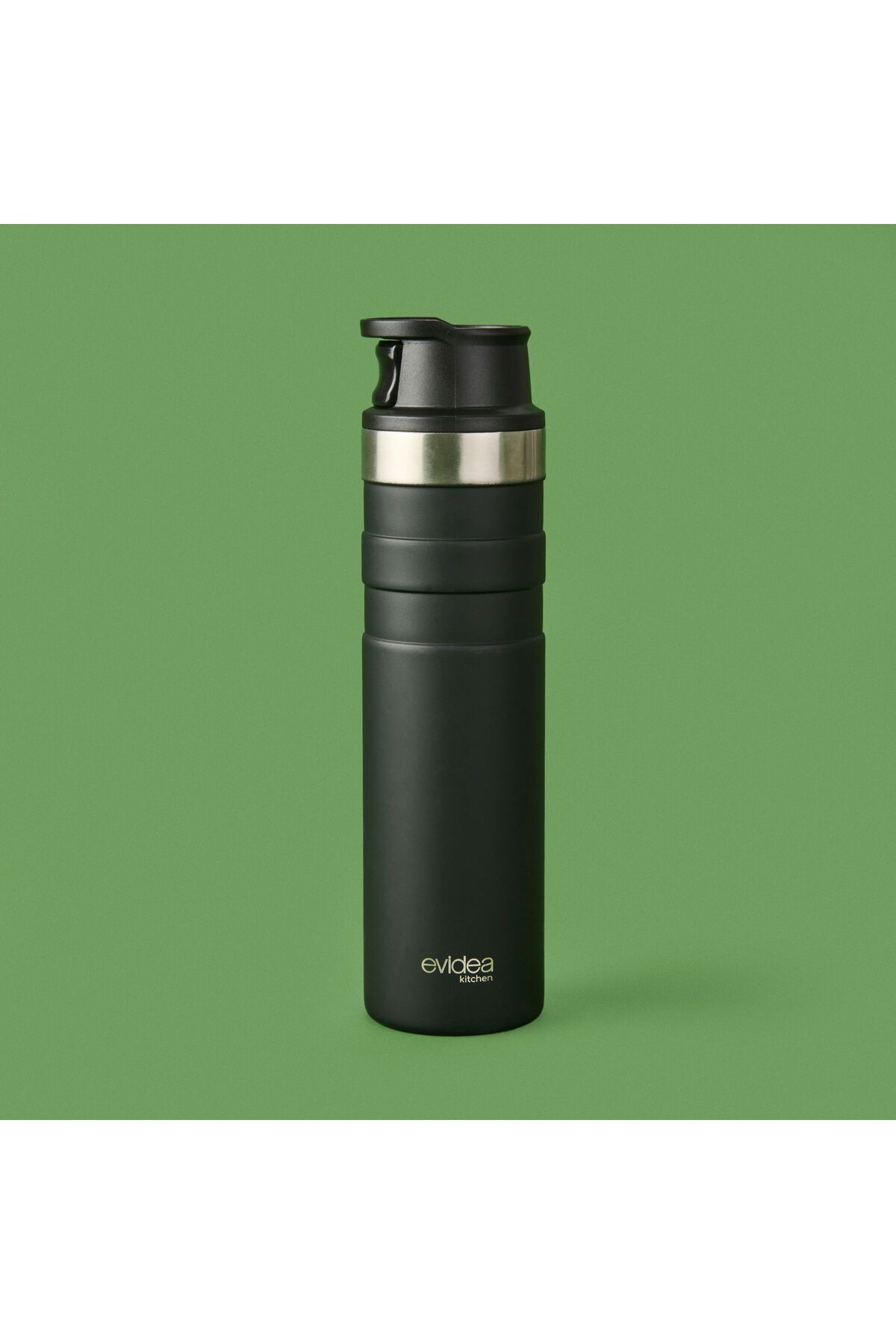 ASPARTAM Kitchen Bireysel Termos - Siyah - 600 ml