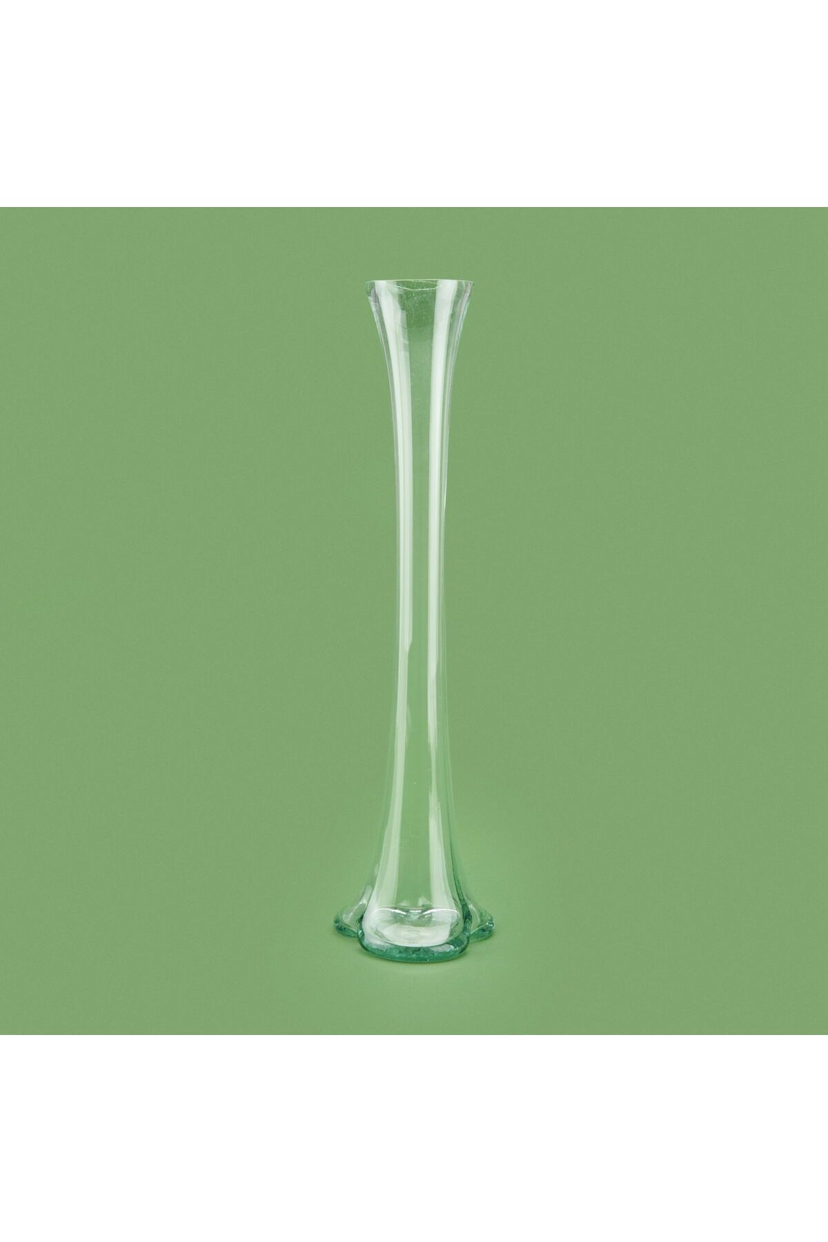 ASPARTAM Fil Ayağı Vazo - Şeffaf - 60 cm