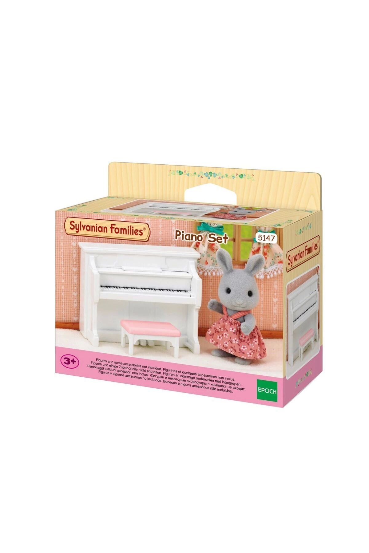 ADORE OYUNCAK 5147 Sylvanian Families Piyano Seti (figürler Dahil Değildir) +3 Yaş