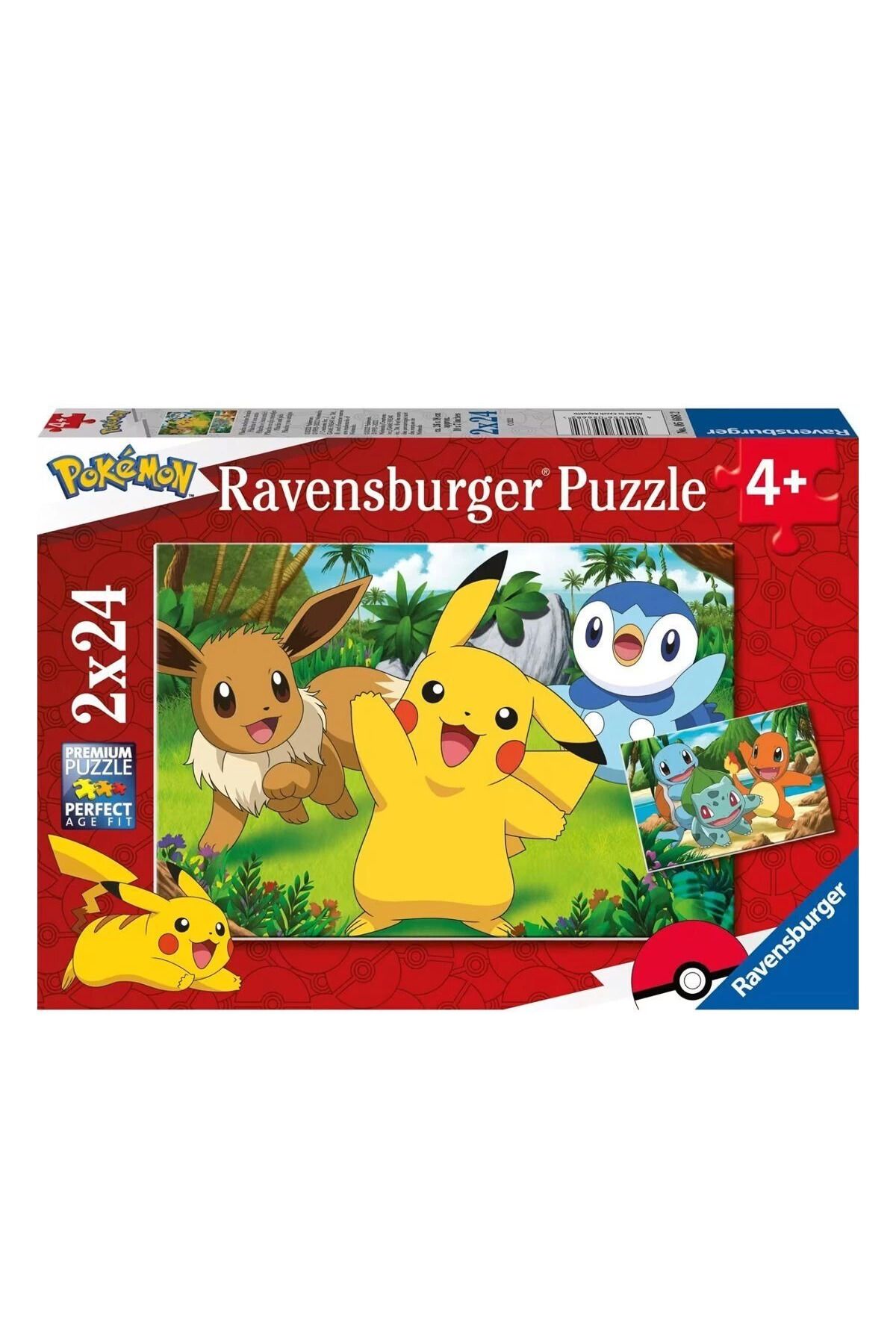 RAVENSBURGER 56682 Pokemon 2x24 Parça Ravensburger Puzzle