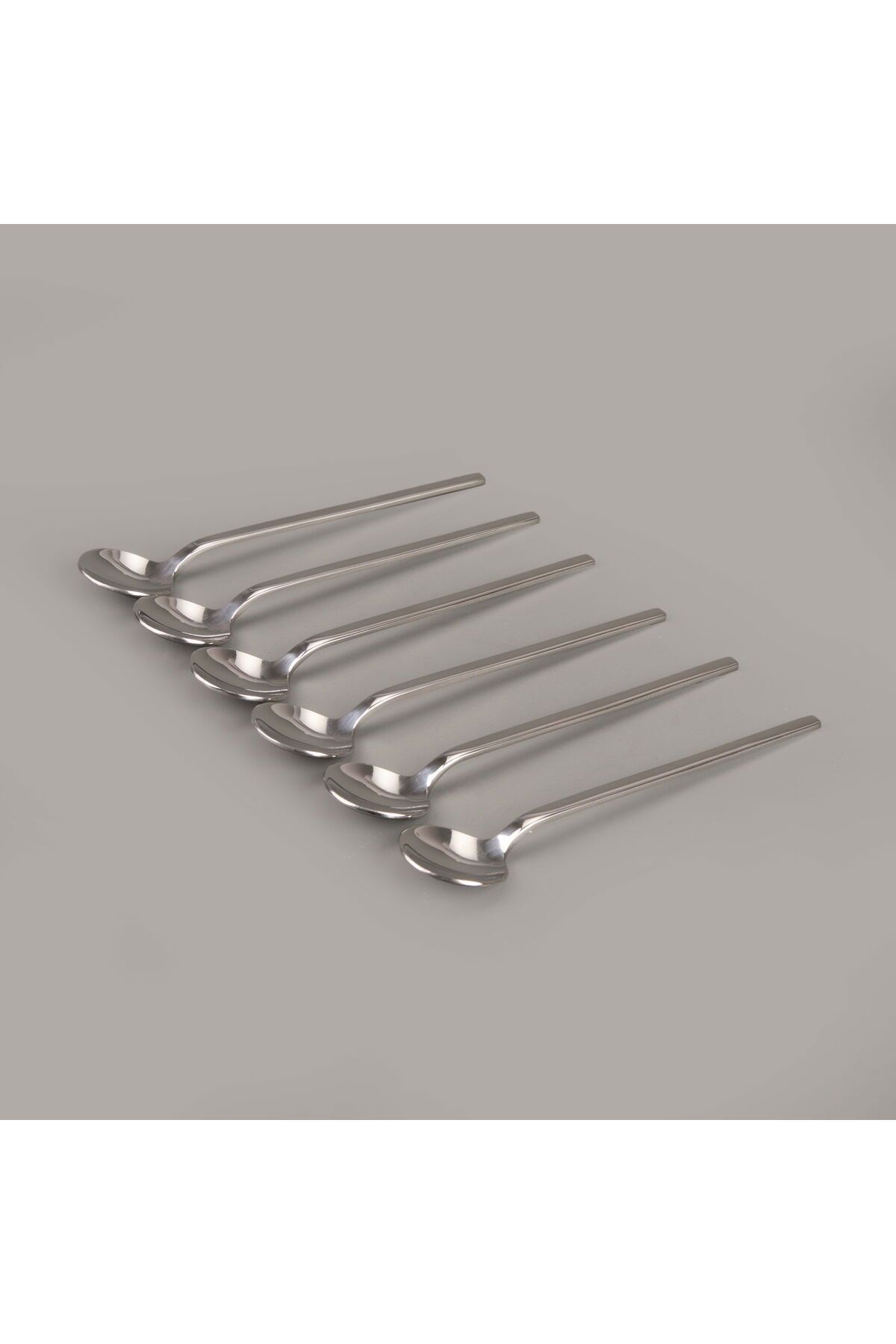 ASPARTAM Kosova 6'lı Çay Kaşığı Seti - Inox