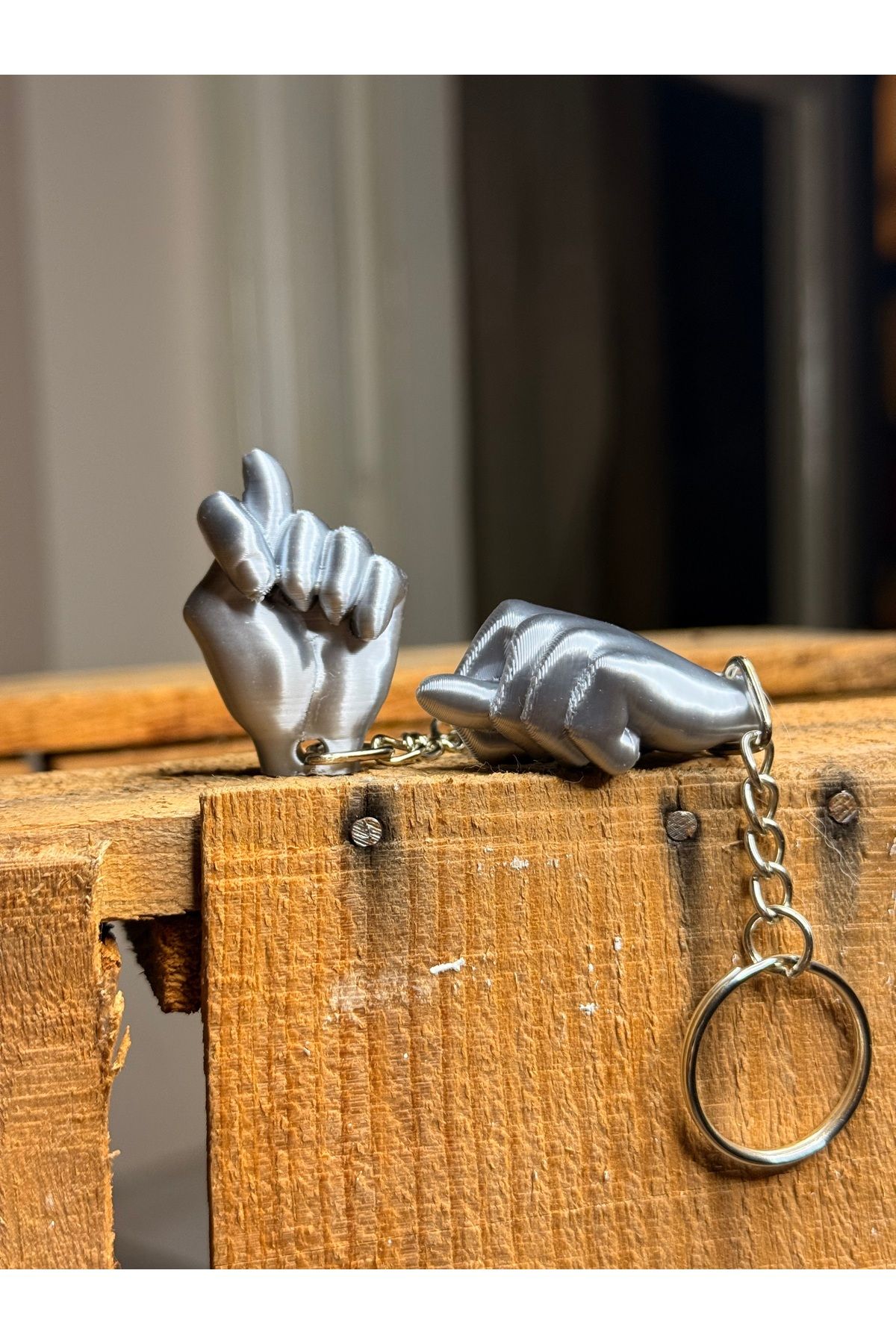 Chamelon Studio-Nah Keychain |   Nah Shaped Keychain Set of 2 3