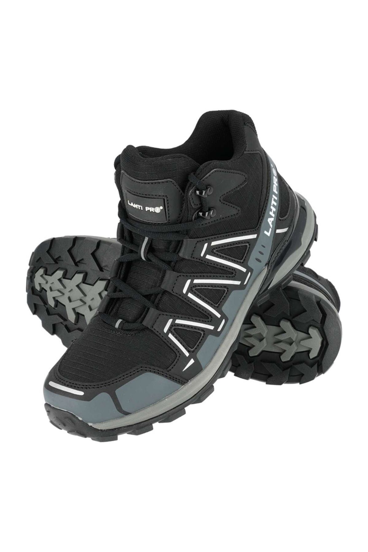 Lahti Pro-Bocanc Tesut Impermeabil Cu Cauciuc (O2Sra) Negru - 46 1