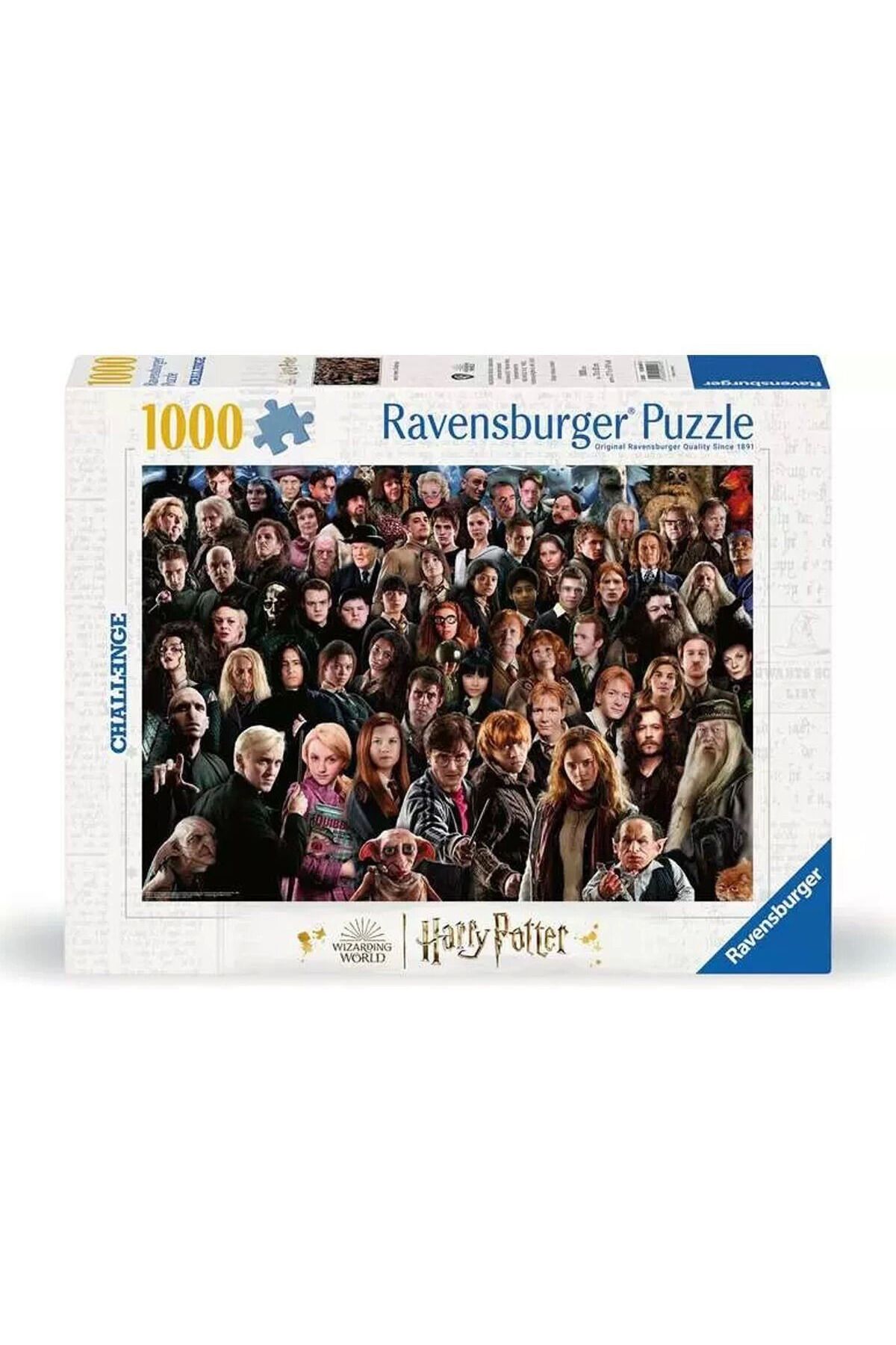 Angoravi 12000457 Harry Potter 1000 parça Ravensburger Challenge Puzzle