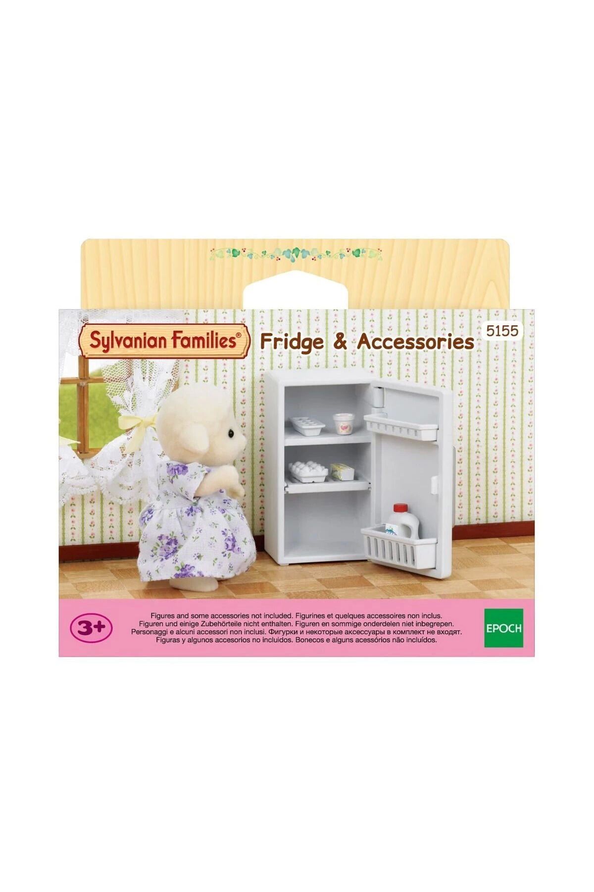 ÖYKÜ VE YİĞİT 5155 Sylvanian Families Buzdolabı (figürler dahil değildir)+3 yaş