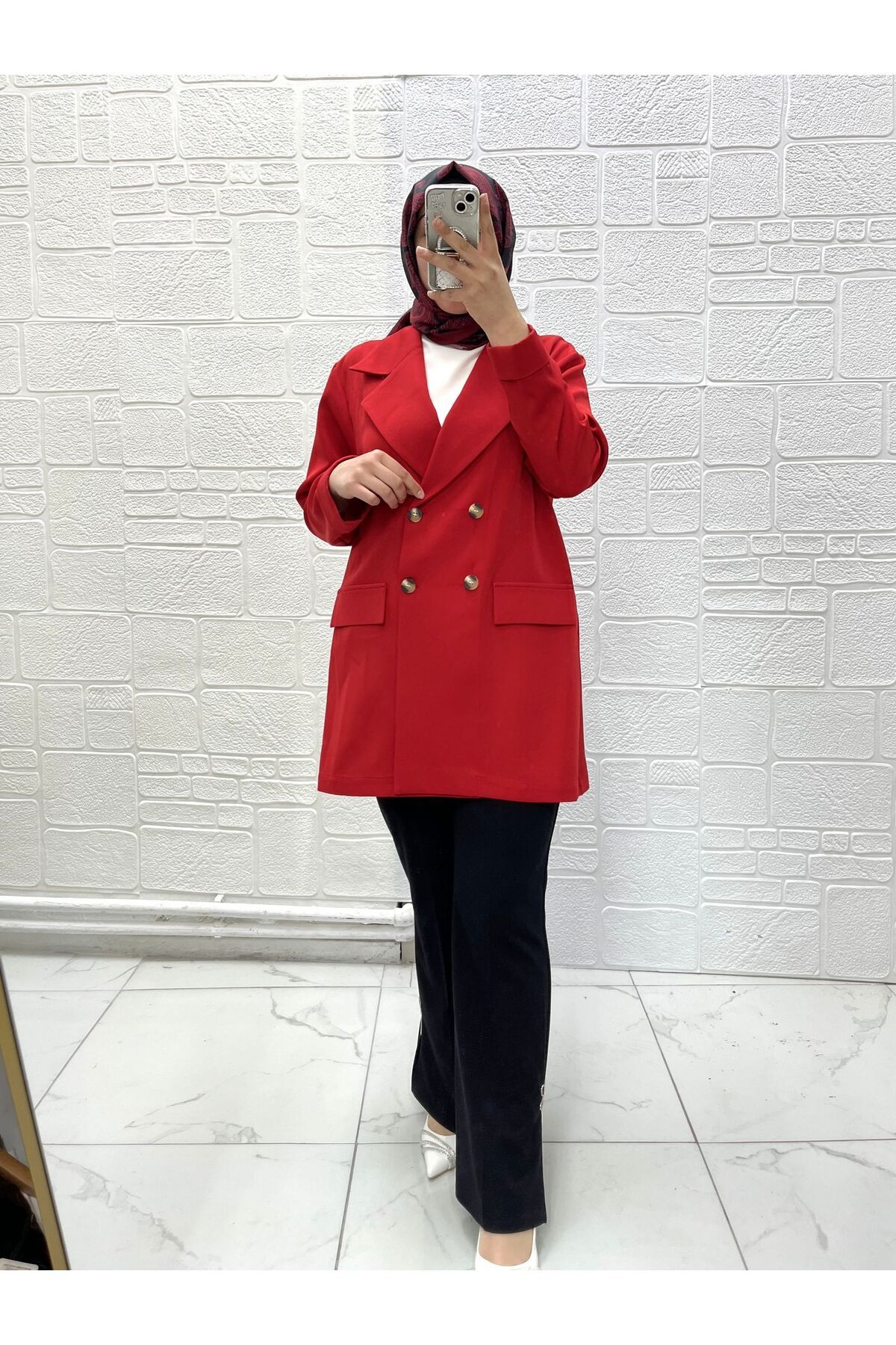 Zeynep Butik Yakalı Blazer Ceket 3274 1854