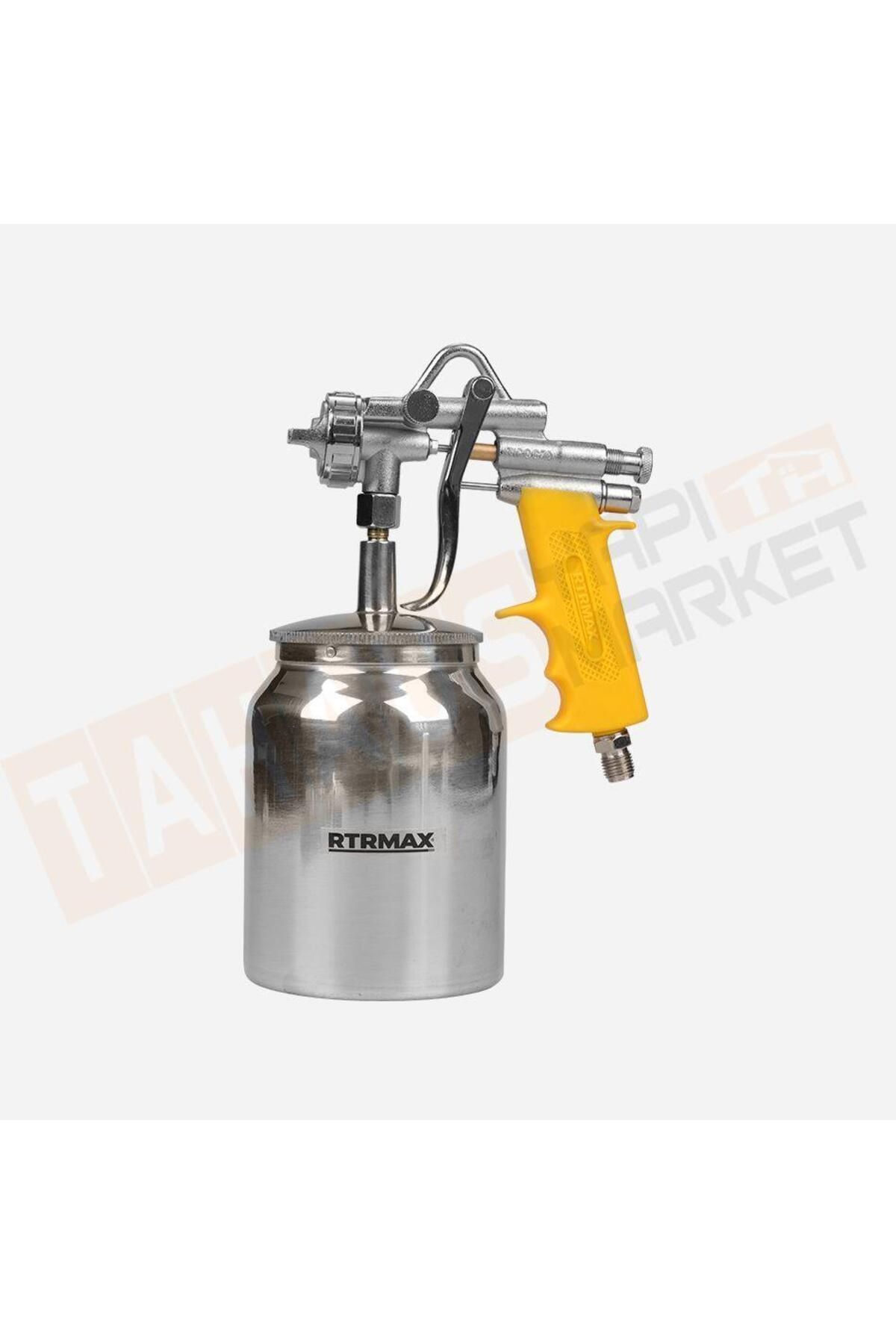 Rtrmax Rh20701 Alt Depo Havalı Boya Tabancası 1000 Ml- 1.8 Mm-1/4''