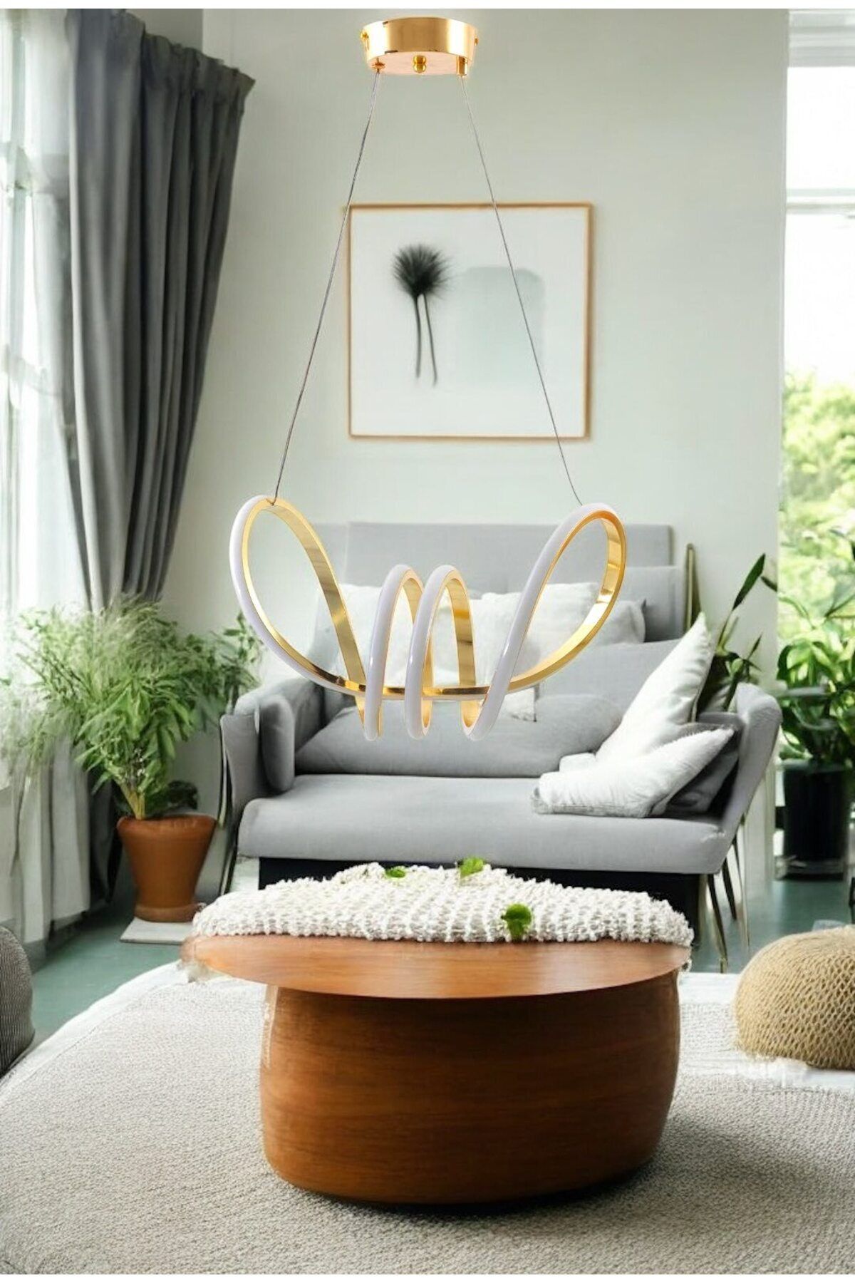 OSC HOME AYDINLATMA TASARIM led aviize 3 renk ışık yanma özelliğine sahip