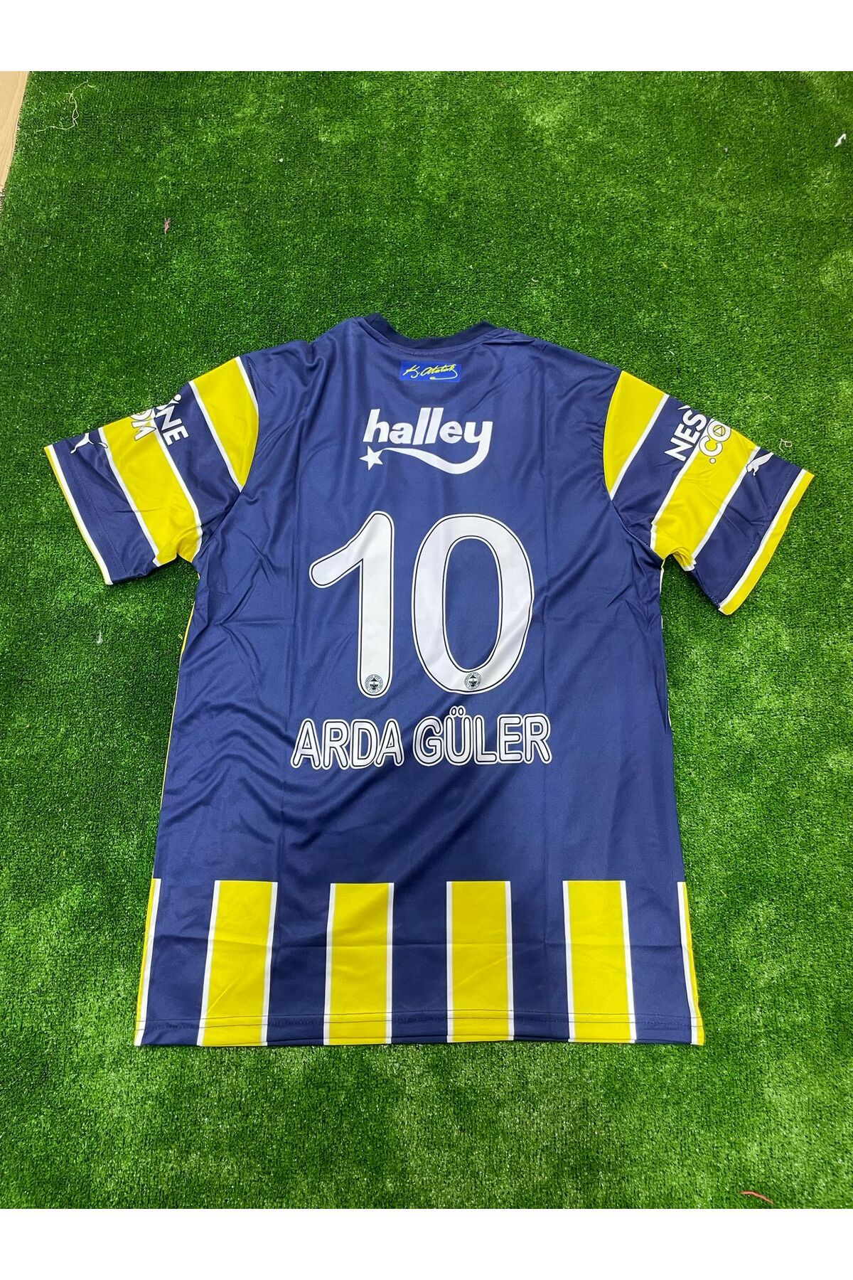 JANJON STAR / Fe.ner.bah'çe Kısa Kol Sarı Lacivert İç Saha Forma