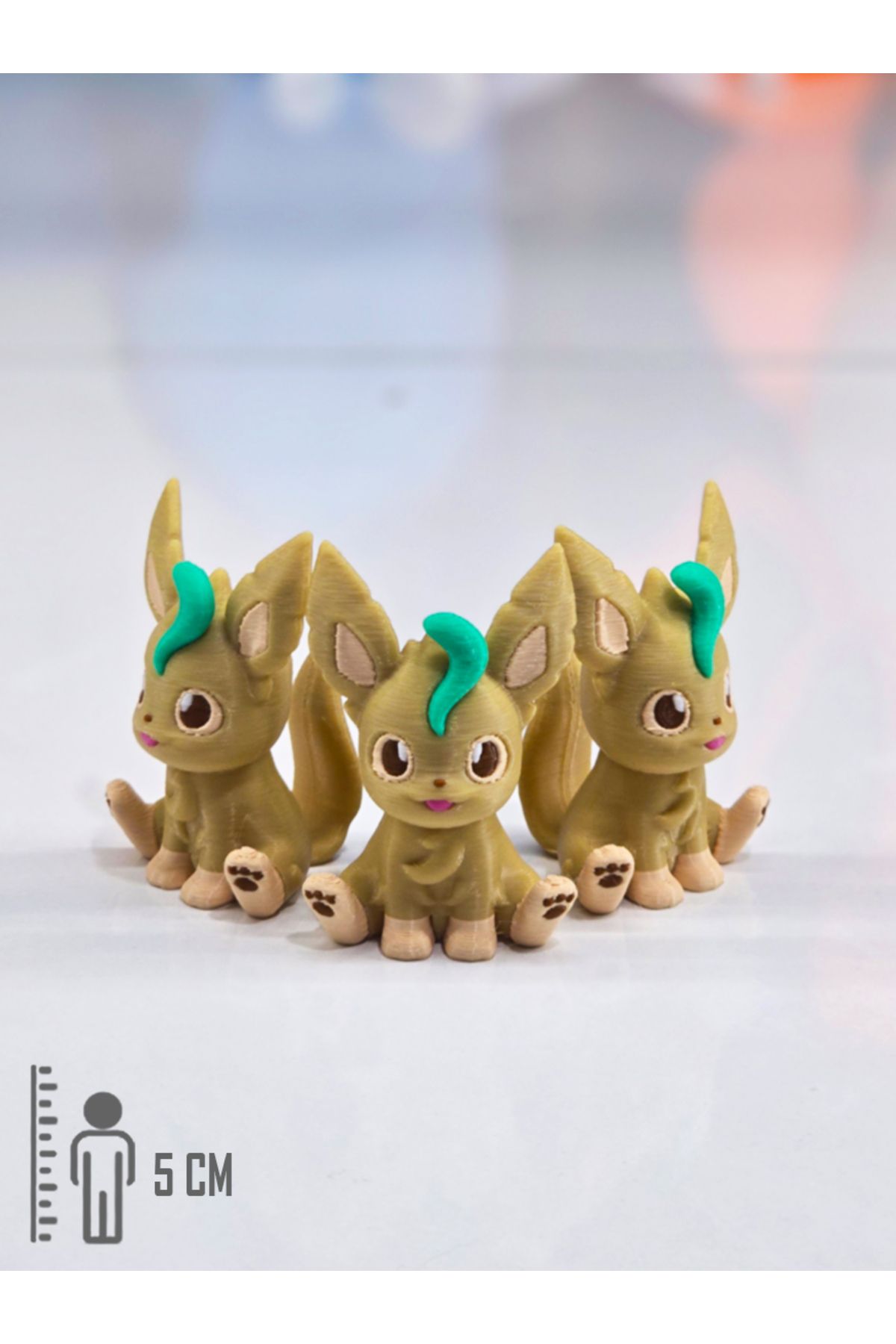 Suelo Butik Pokemon Leafeon Figürü Pokemon Figür Oyuncakları 5 Cm (1 Adet)