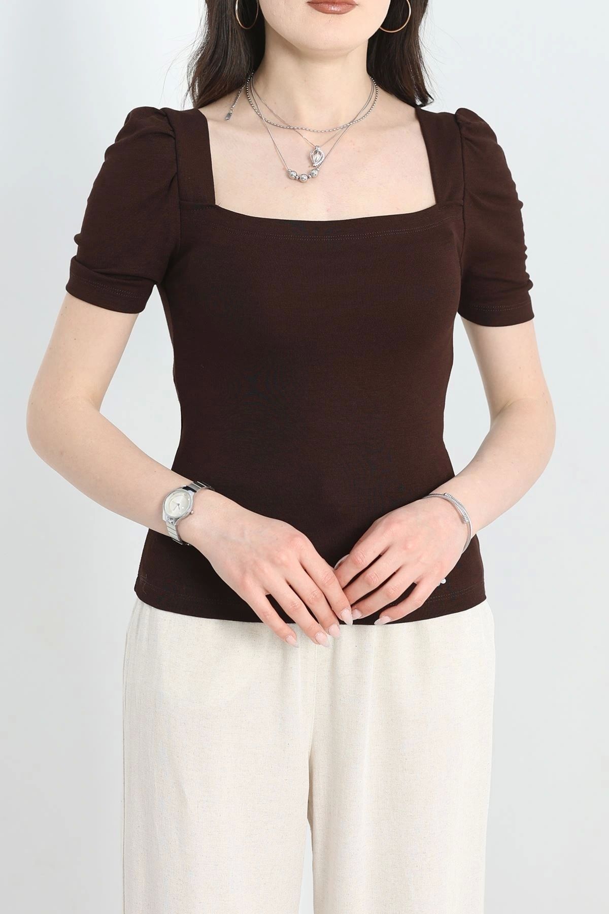 OurStyles Prenses Kol Bluz Çağla - 40796.1723.