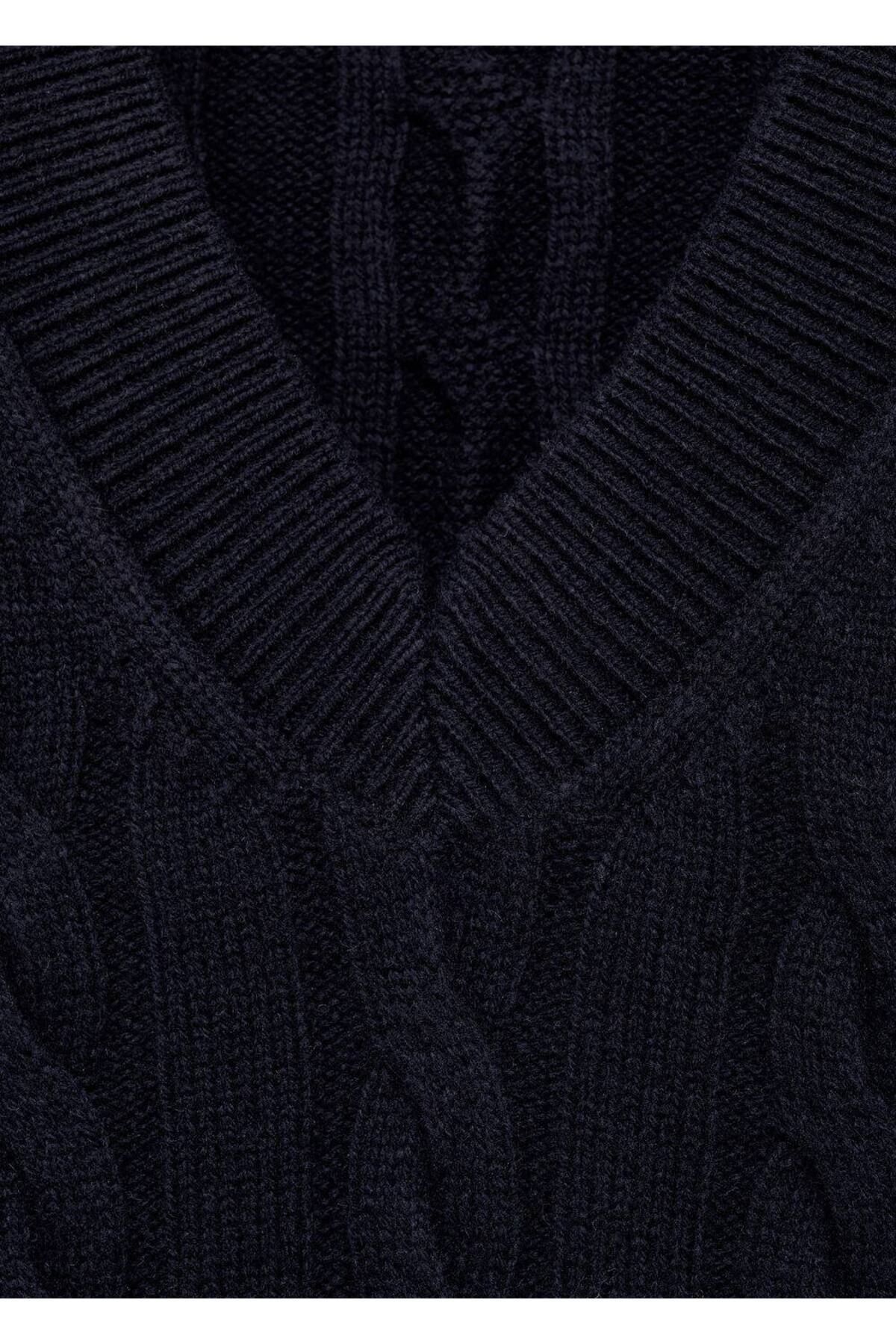 MANGO Man-Strickweste aus Wollmischung mit Muster 5