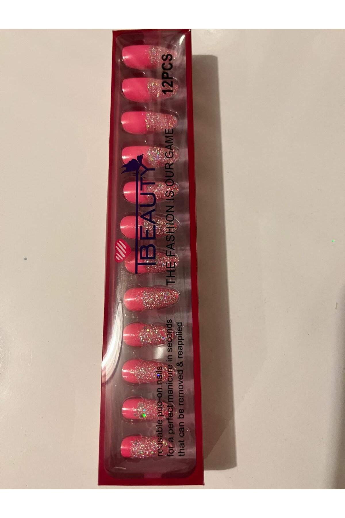 Tbeauty KENDİNDEN YAPIŞKANLI SİMLİ TAKMA TIRNAK