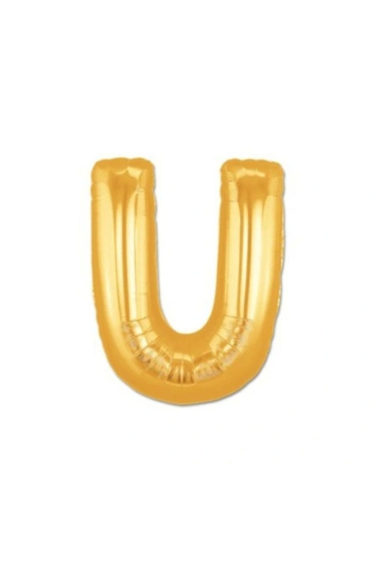 ShopNova Altın Sarısı Folyo Harf Balon 1 Metre