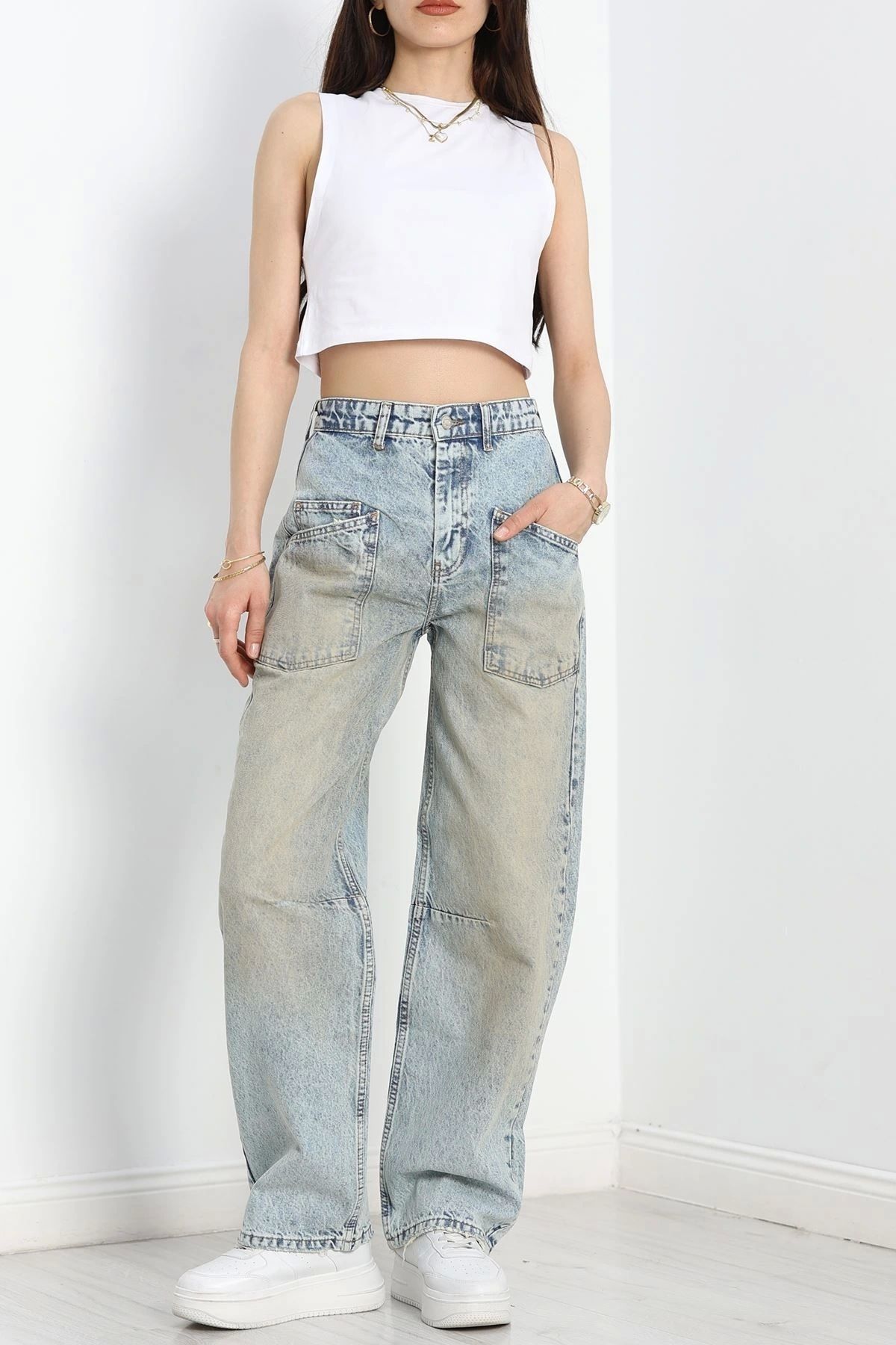 OurStyles Palazzo Kot Pantolon Tintkahve - 30751.1966.
