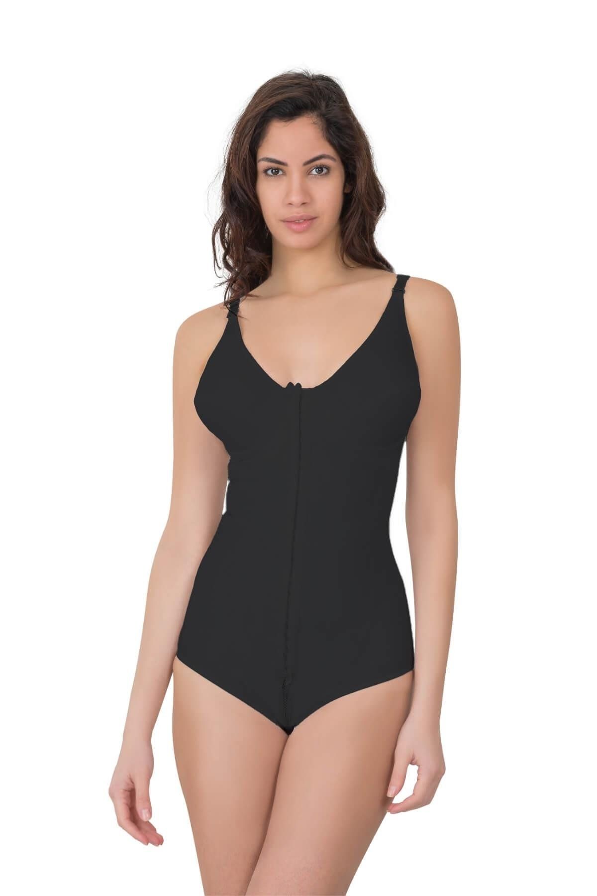 Moon wear Siyah Mı Emay 2871 Balenli Agraflı Toparlayıcı Boy Korse