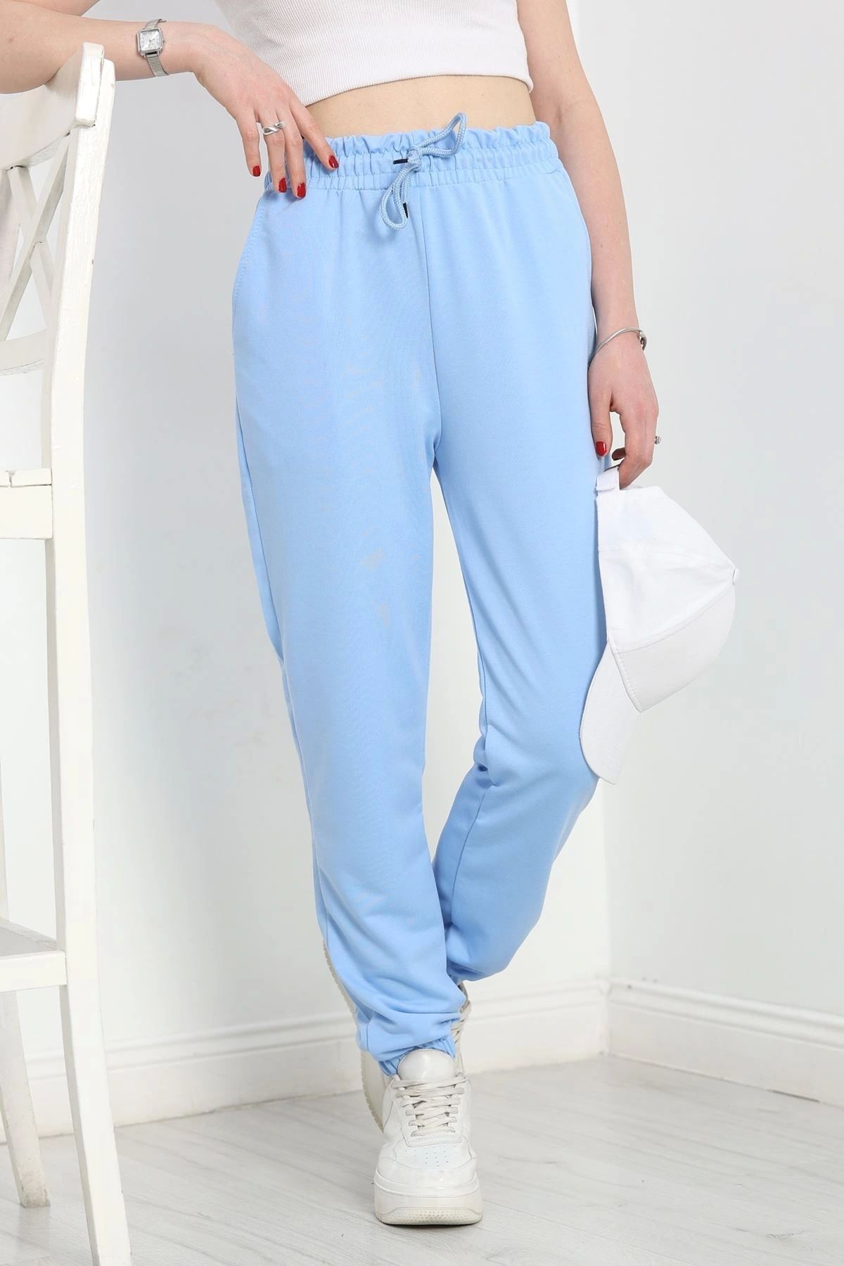 OurStyles Paça Lastikli Eşofman Altı Bordo - 40750.1431.