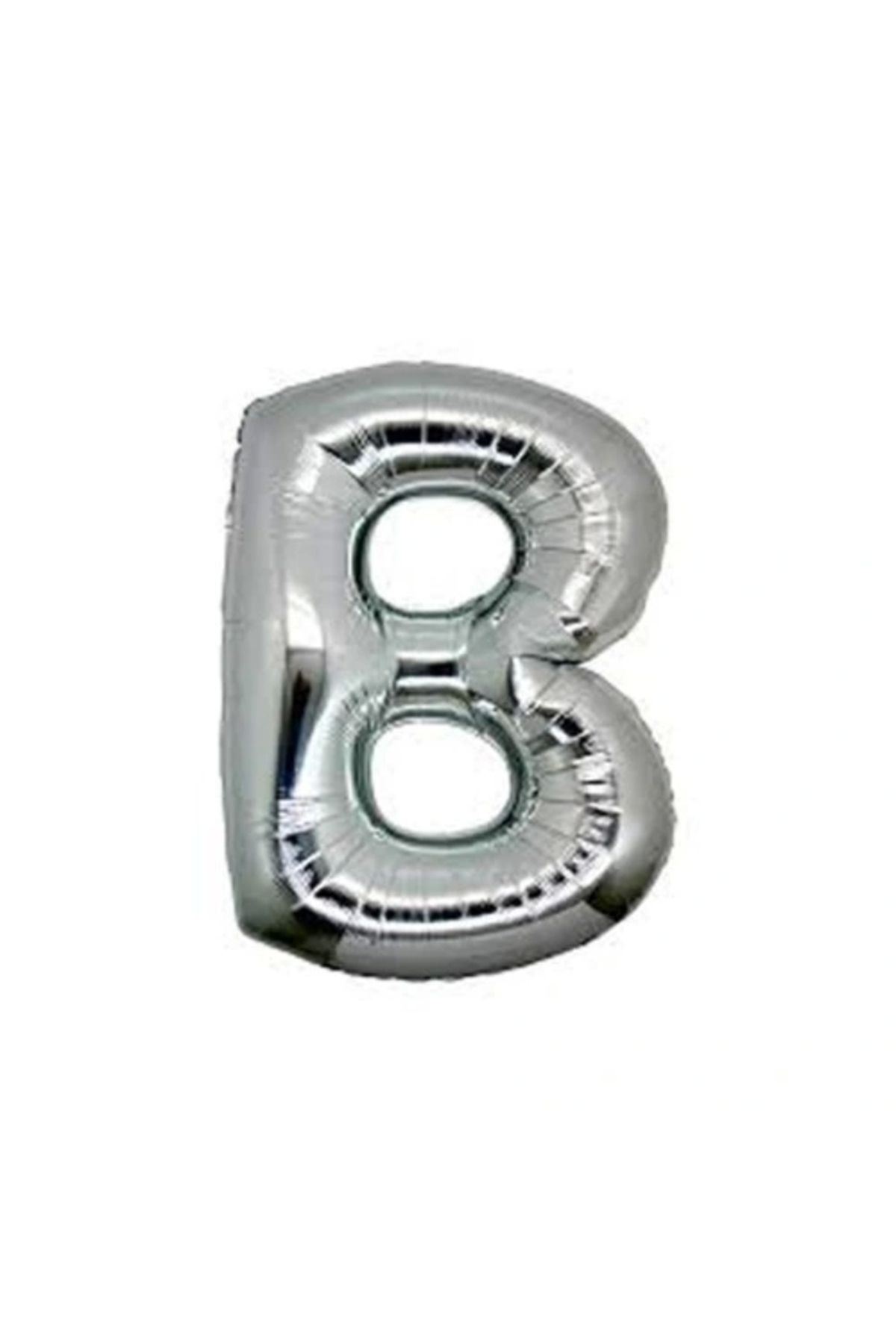 ShopNova Gümüş Rengi Folyo Balon 1 Metre