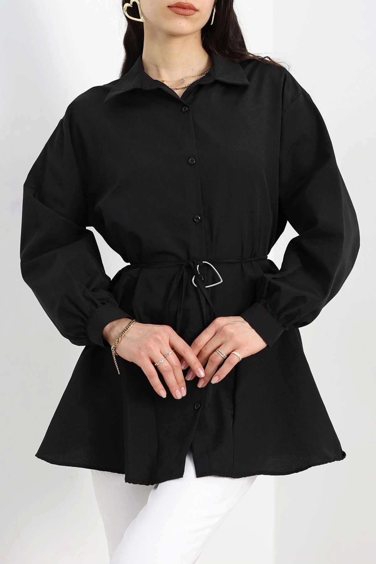 OurStyles Kalp Kemerli Gömlek Bebemavi - 50337.255.