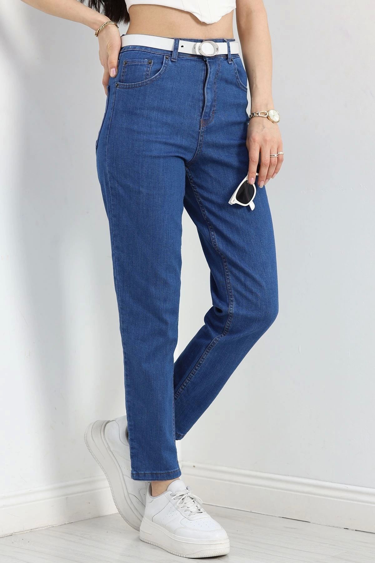 OurStyles Boyfriend Kot Pantolon Mavi2 - 18224.1431.
