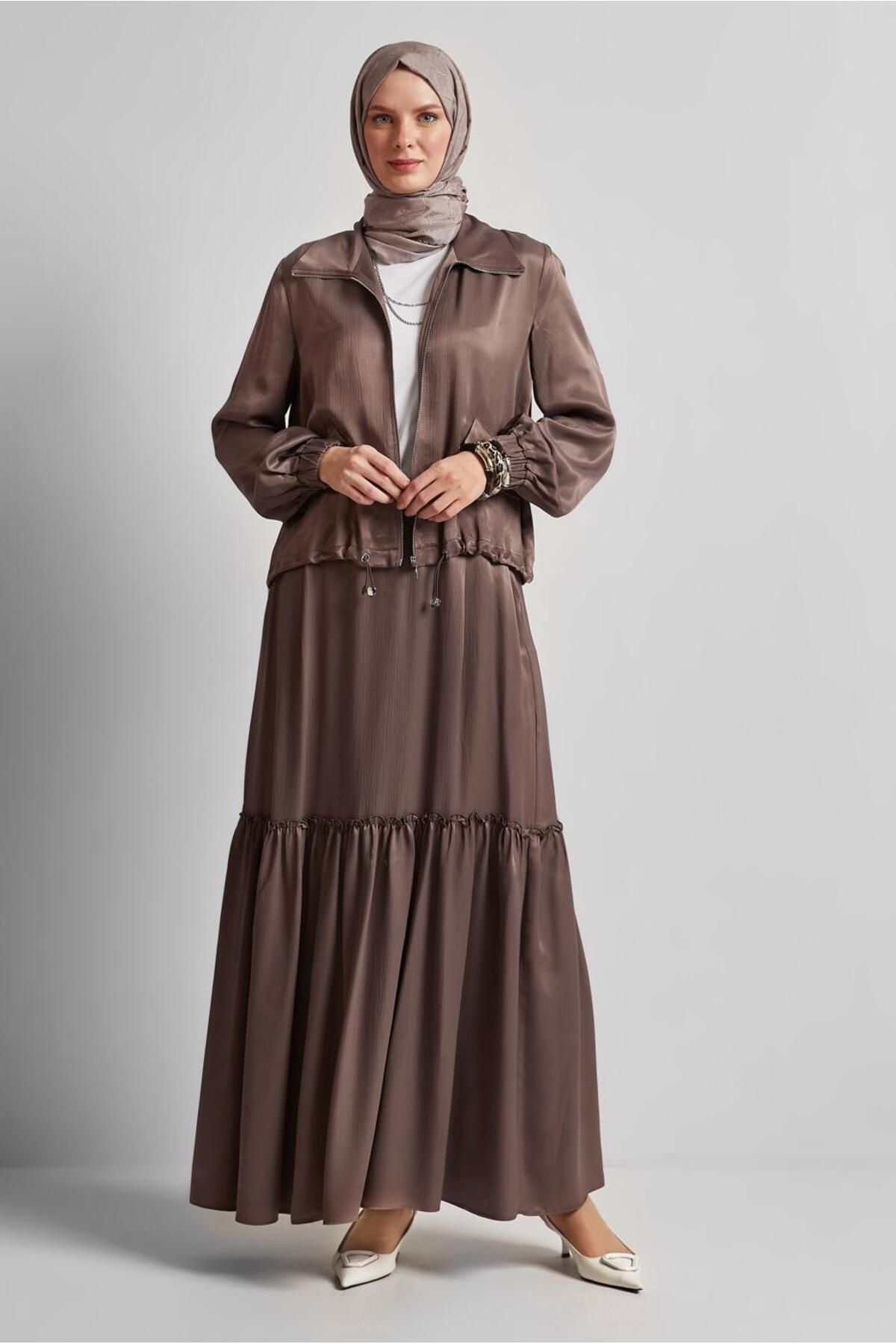 Alvina ETEKLİ SATEN TAKIM 45378