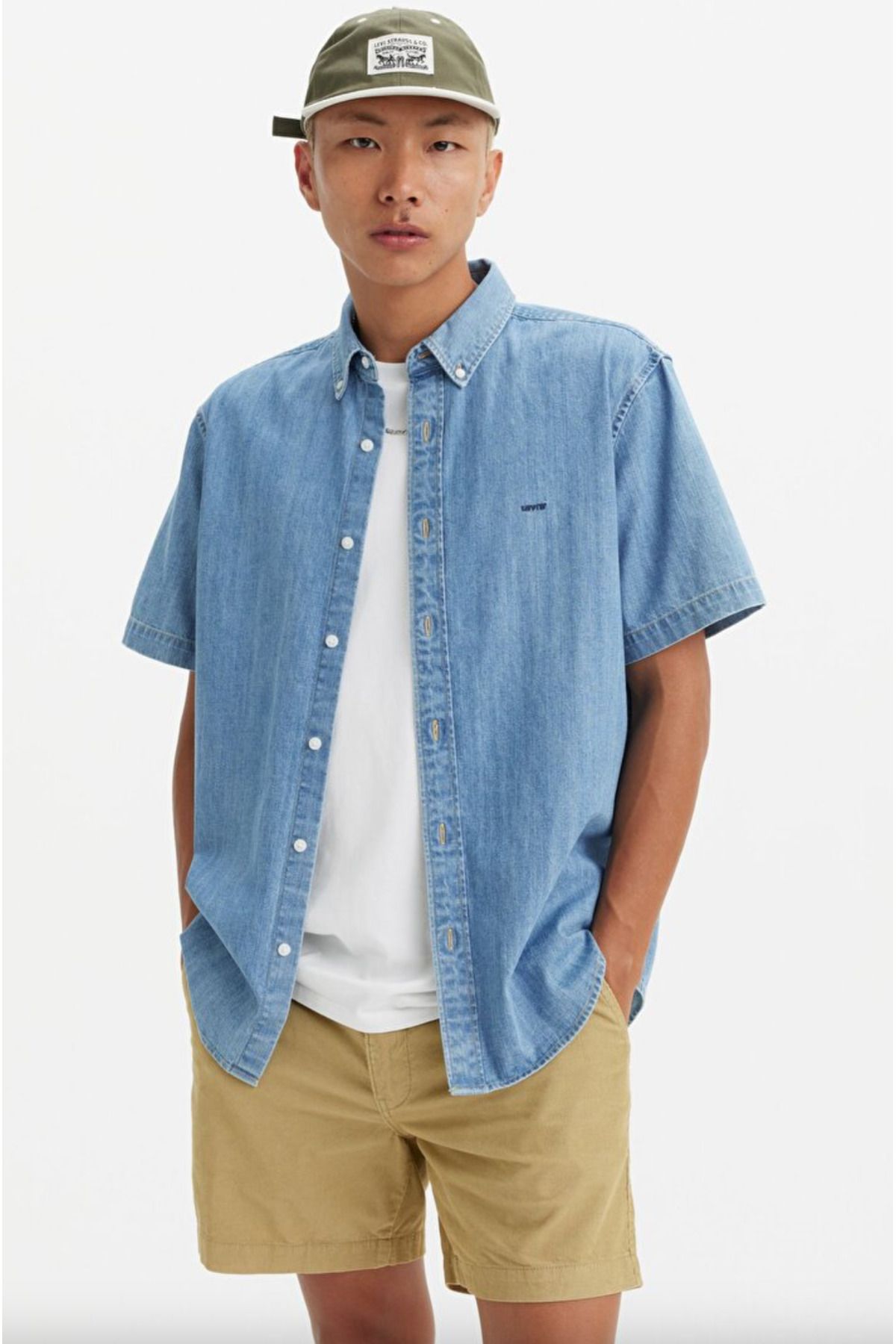Levi's Short Sleeve Authentic Button Down Shirt