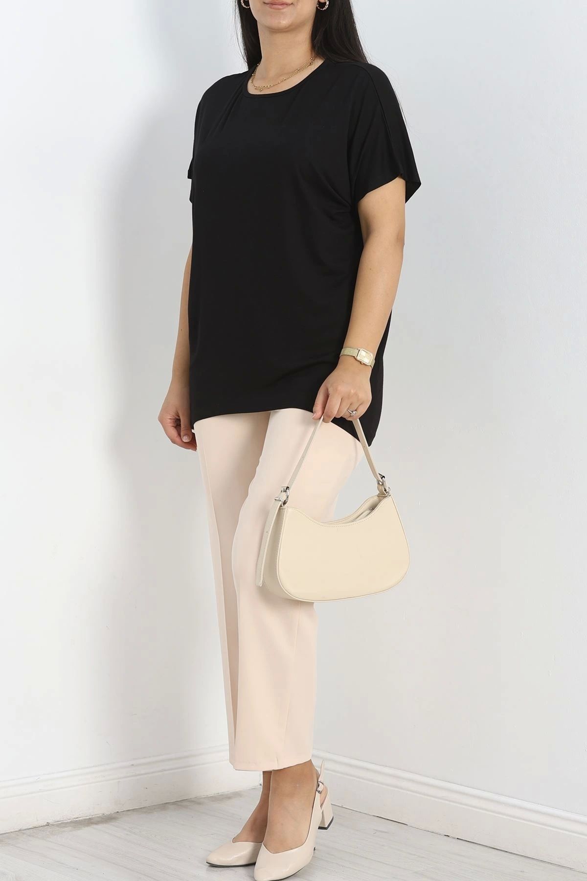 OurStyles Sırt Detaylı Bluz Siyah1 - 40818.1969.