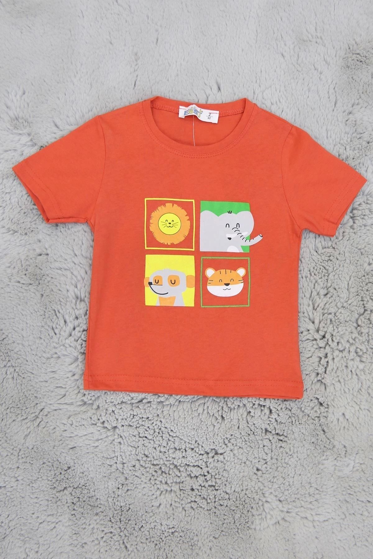 OurStyles 2-5 Yaş Çocuk Tişört Kırmızı - 1251089.1576.