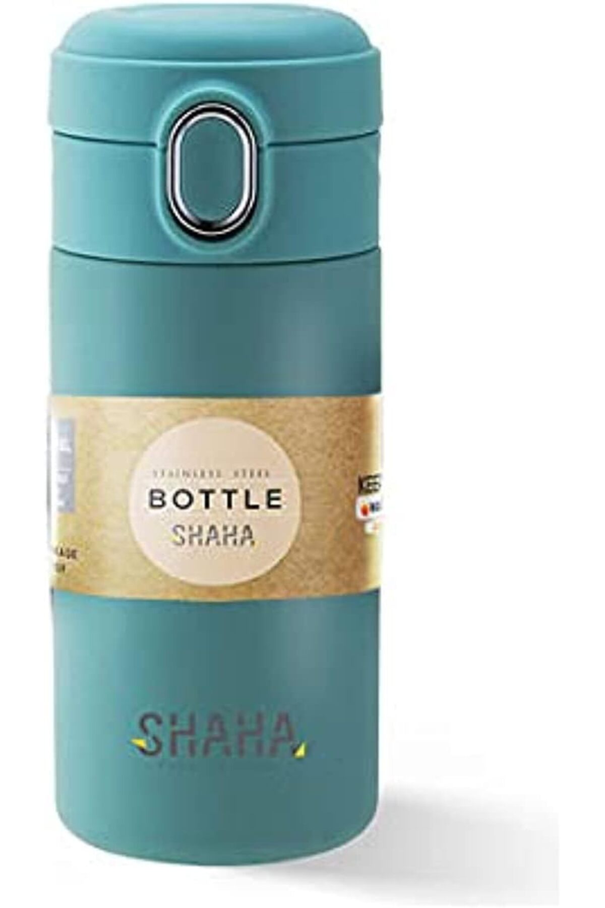 زجاجة شاها 311115056 مفرغة من الهواء، سعة 300 مل، لون أزرق