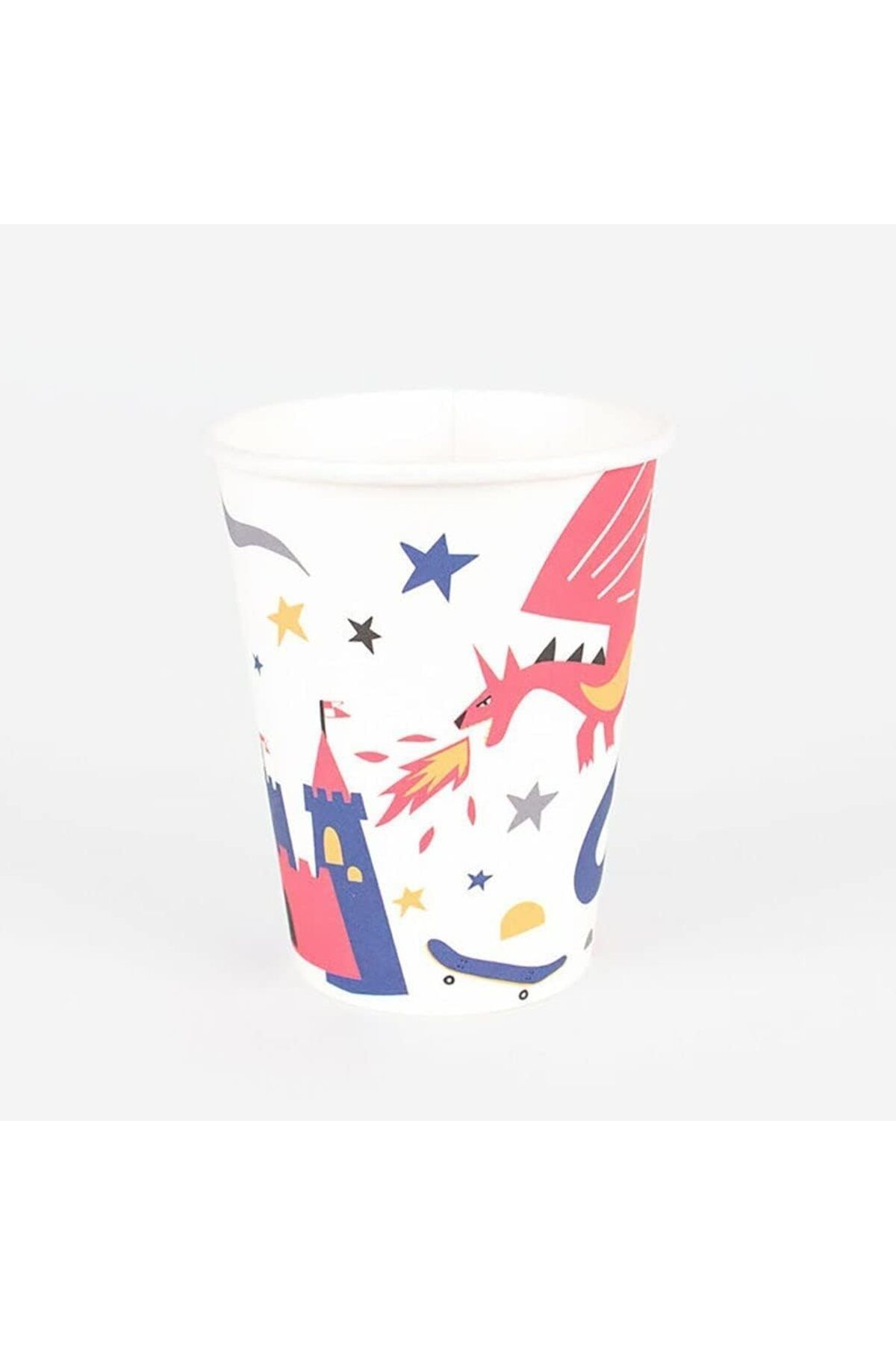 Generic-My Little Day Knight Paper Cups 8 Pieces Set 1