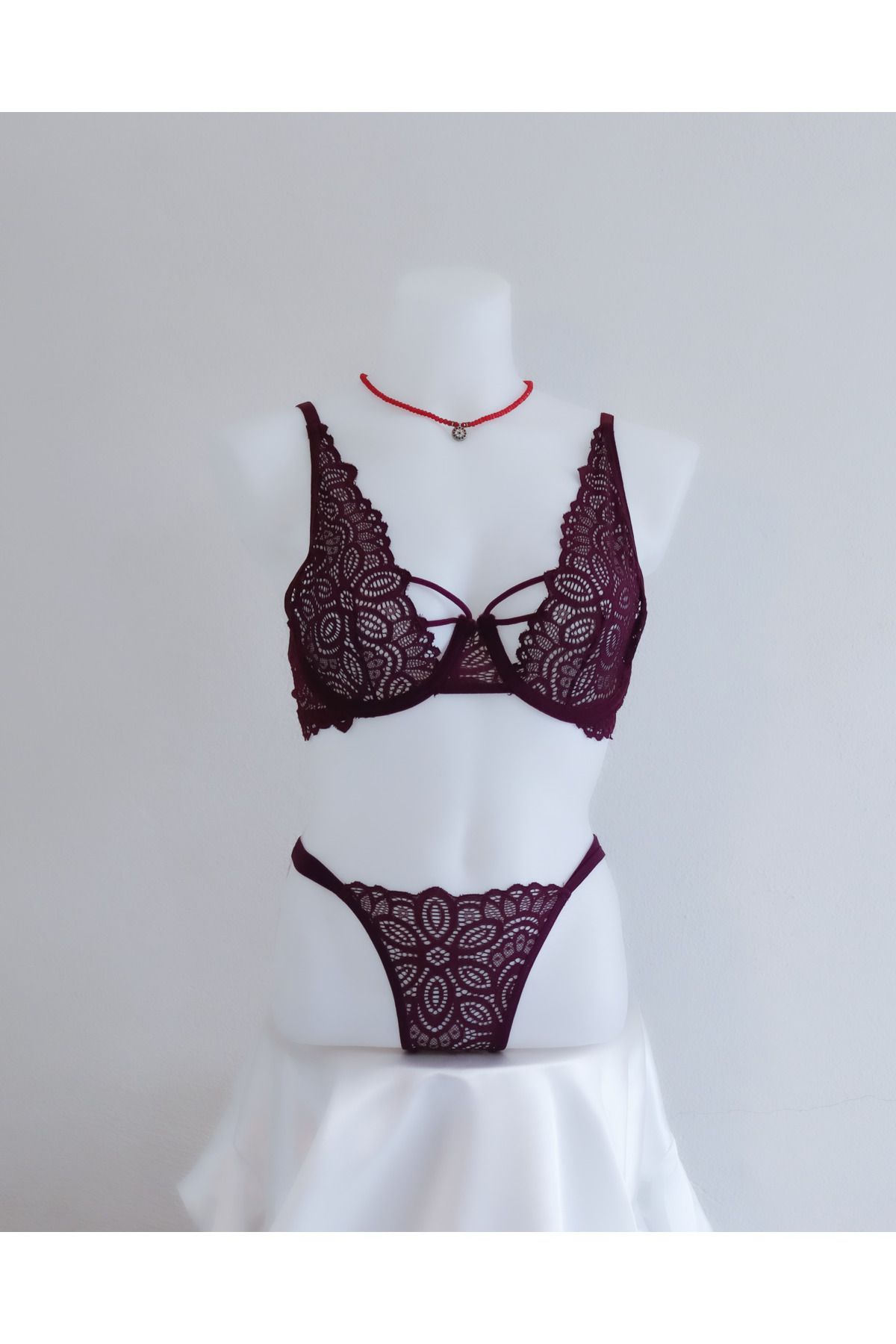 Sellsha Dionysia - Mor Lingerie Set