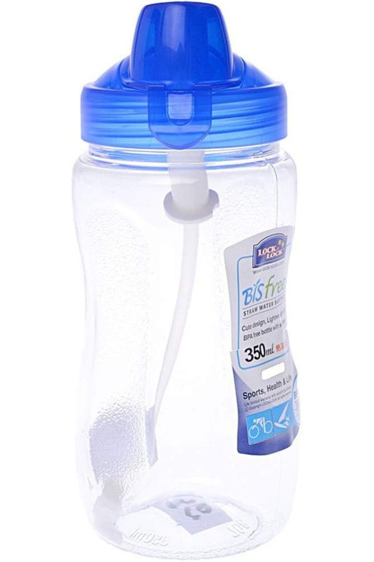 Generic-Locknlock Bisfree Sports Water Bottle With Straw, 350 Ml Abf708T 2