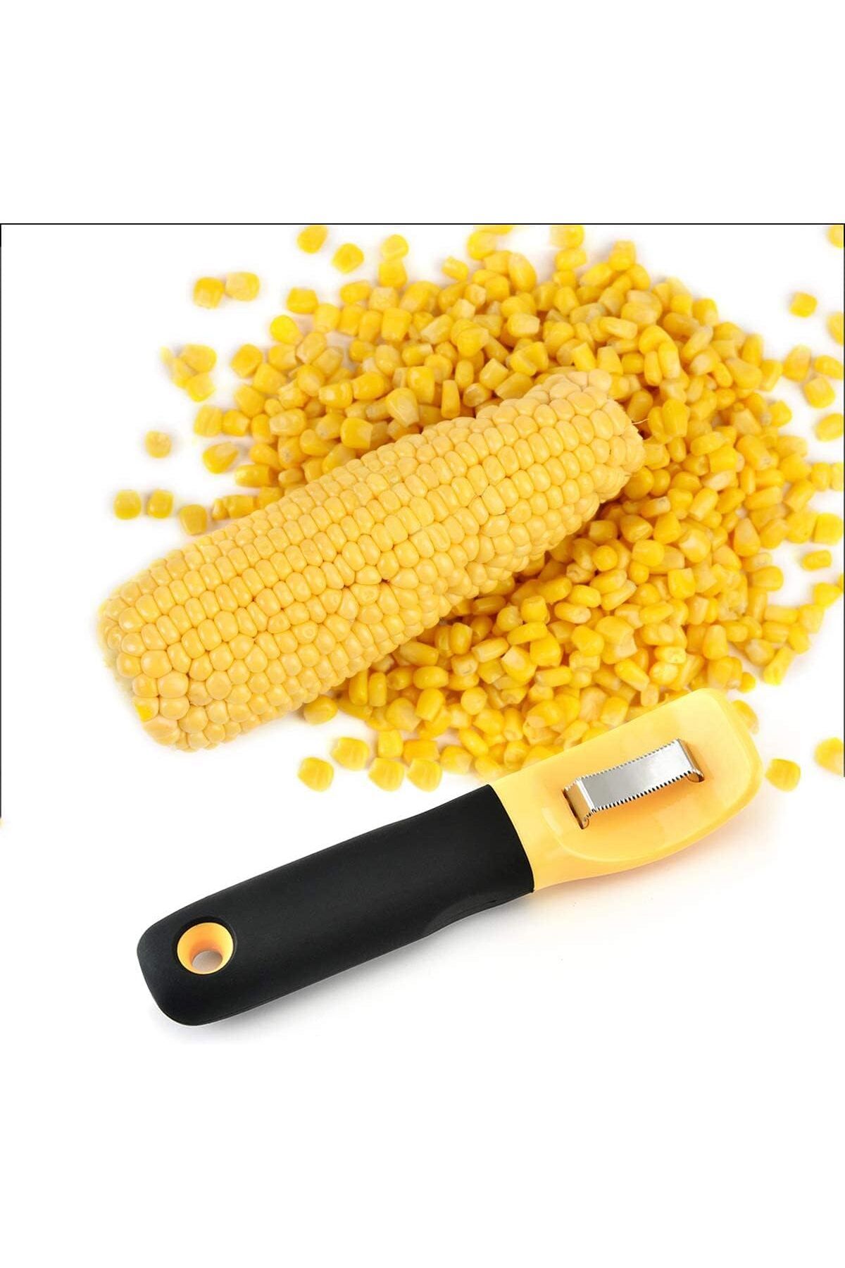 Generic-Excefore Corn Peeler Tool,Cob Cutter Thresher Magic Scraper Stripper Slicer,Ergonomic Handle Vegeta 2