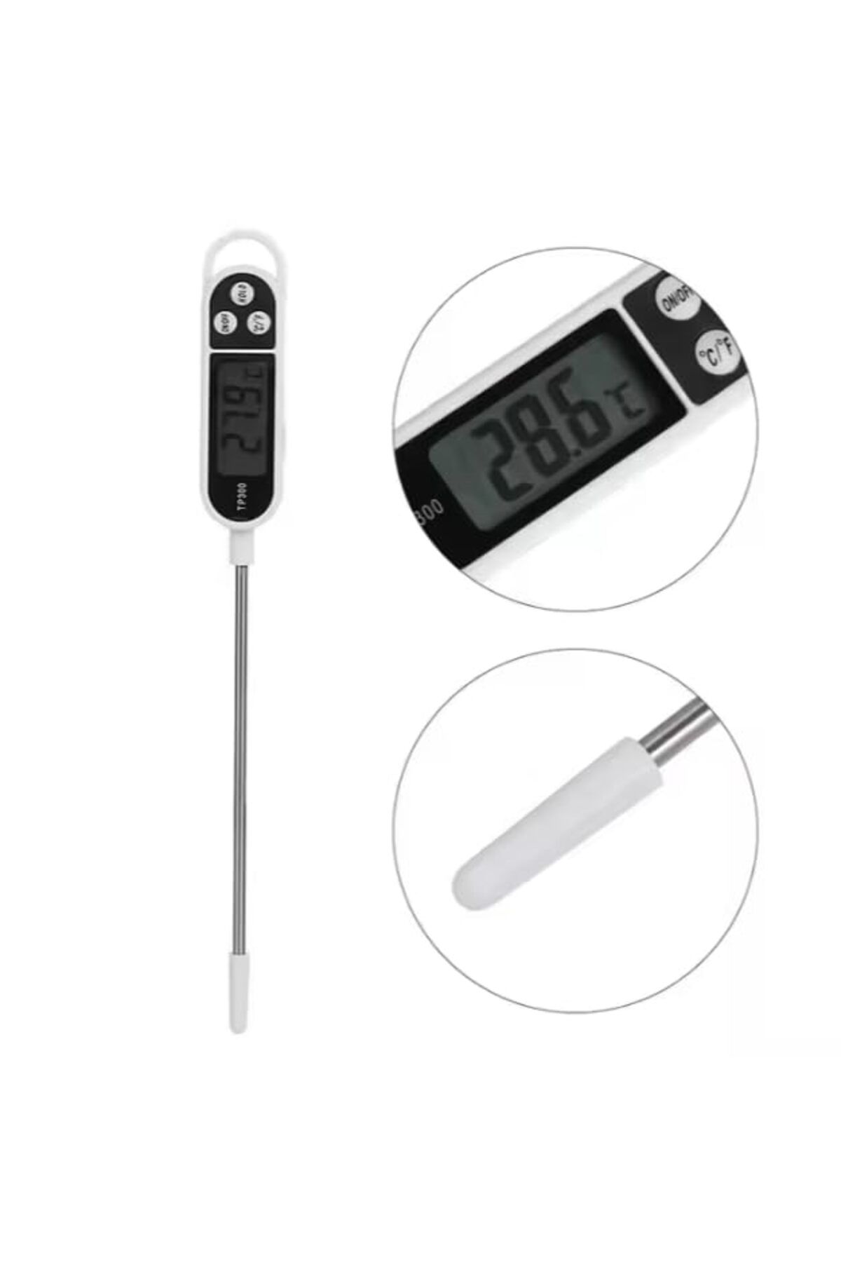 Generic-Digital thermometer to measure food temperature - white 4