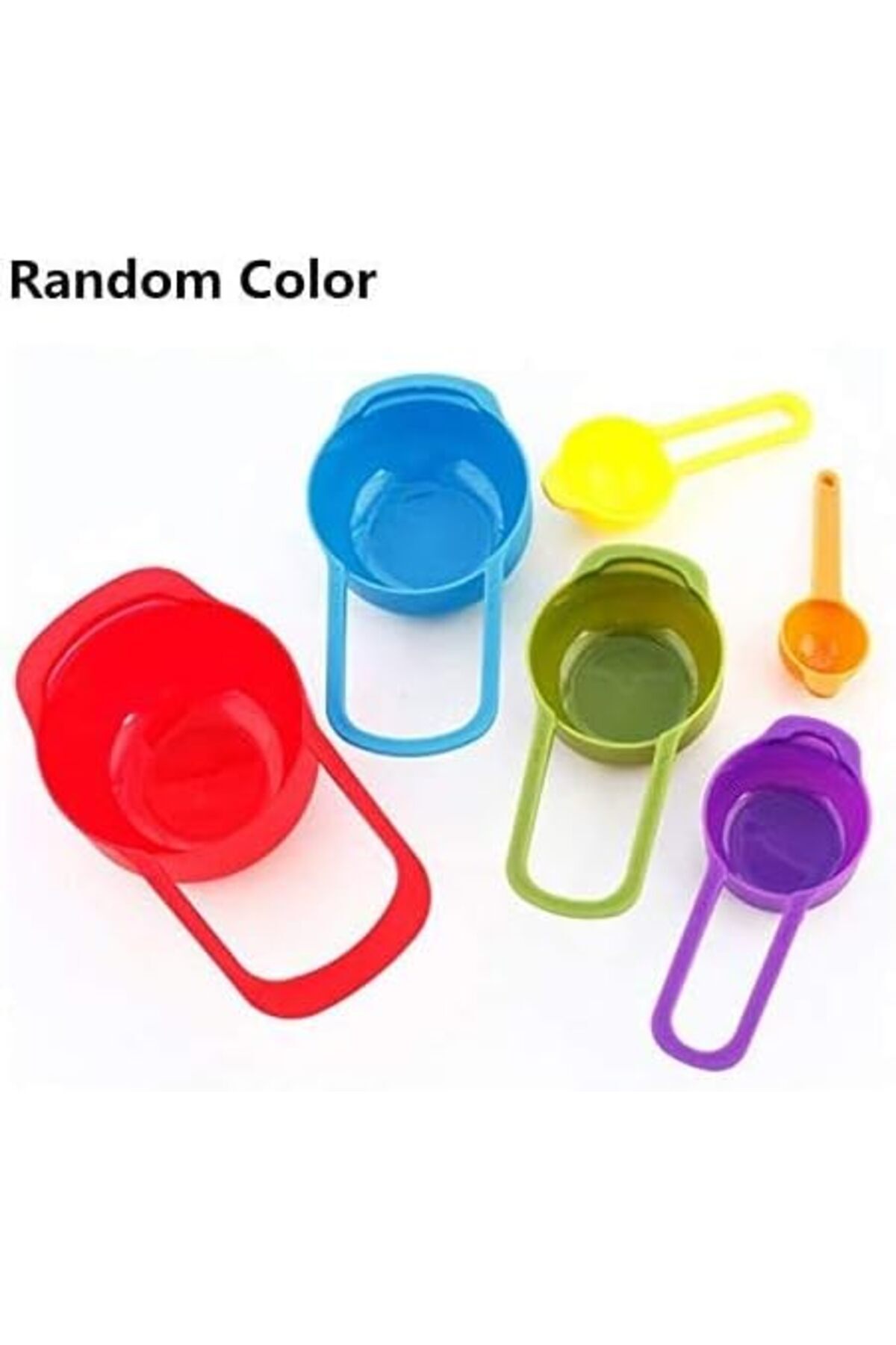 Generic-6pcs Kitchen Colourworks Measuring Spoons Measuring Cups Spoon Cup 5