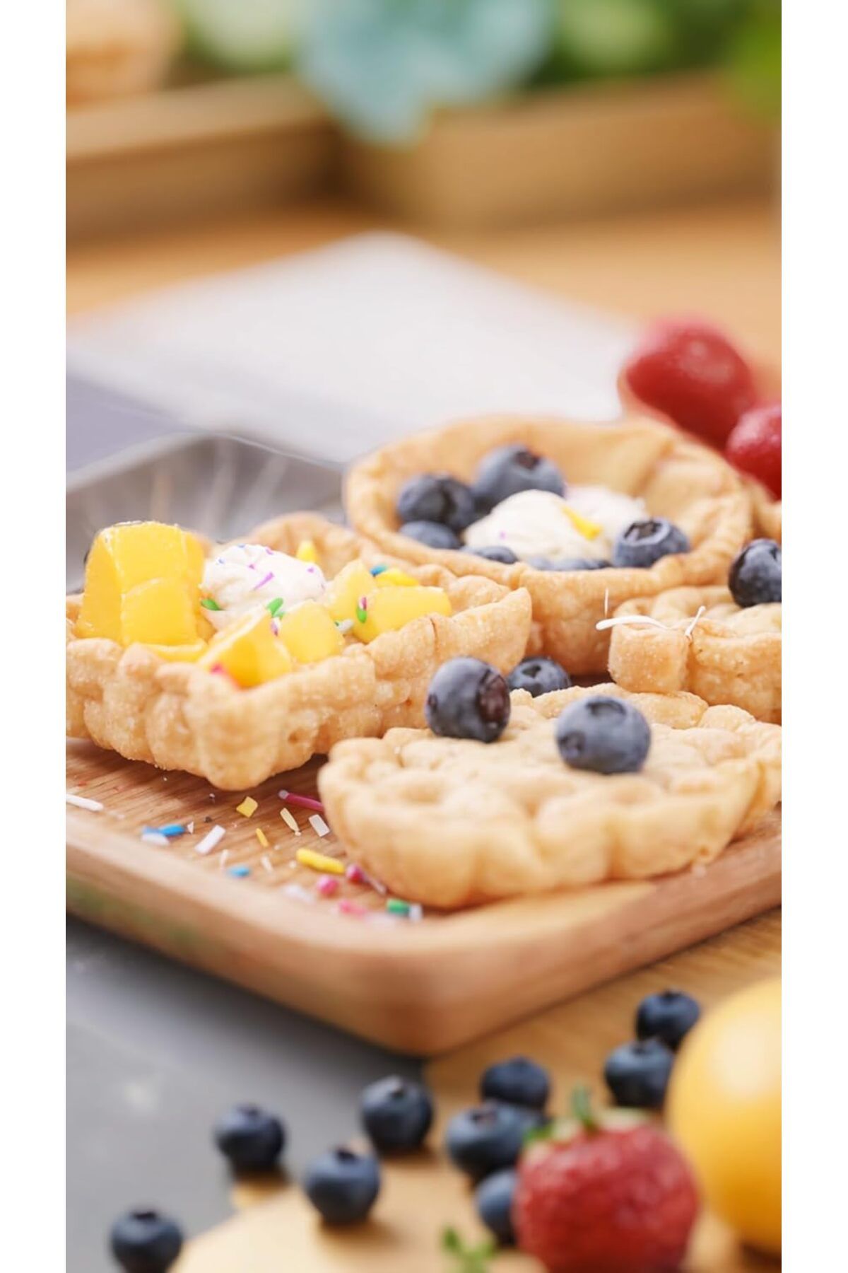 Generic-Sweet seven - Create Delightful Rosette Waffles, Cookies, and Pastries - Unique Kitchen Gadget for 2