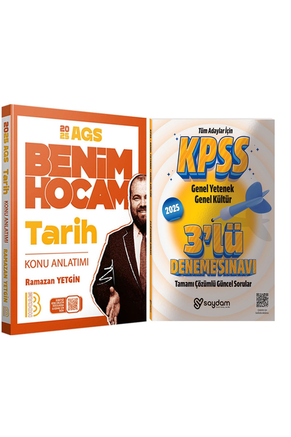 Benim Hocam Yayınları 2025 AGS Tarih Konu Anlatımı-2025 Çözümlü 3 Deneme