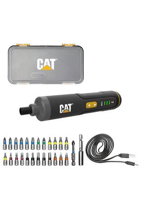 Cat DX1110 3.6Volt/1.5Ah. Li-ion Akıllı Şarjlı Tornavida + 26 adet Bits Uç