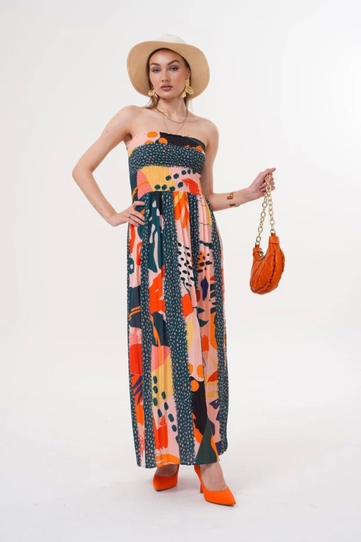 Butik STRAPLEZ ELBİSE