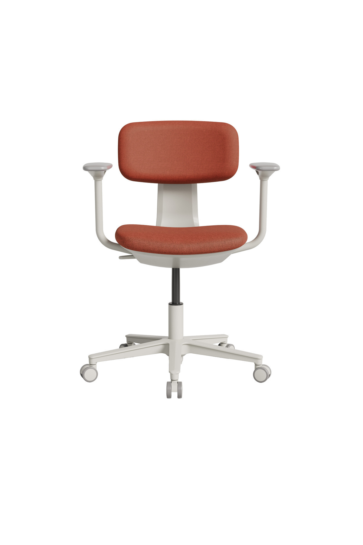 Adore Mobilya Tesla Comfort Çalışma Koltuğu - Koyu Turuncu Kumaş 61x74-86x60 cm