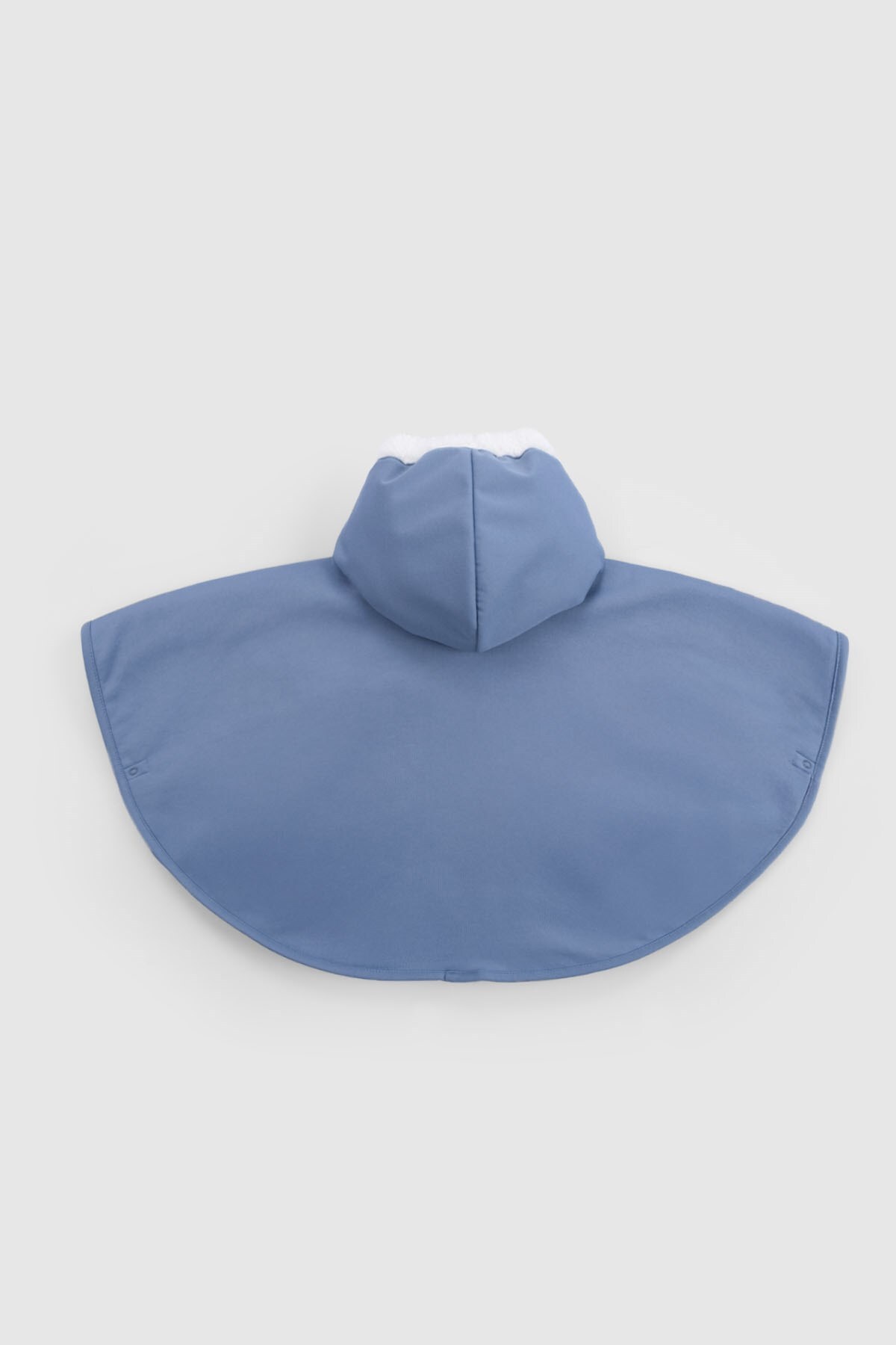 Little Gusto Sıvı Geçirmez Wellsoft Panço Mavi Yağmurluk fotoğrafı 6 (önizleme)