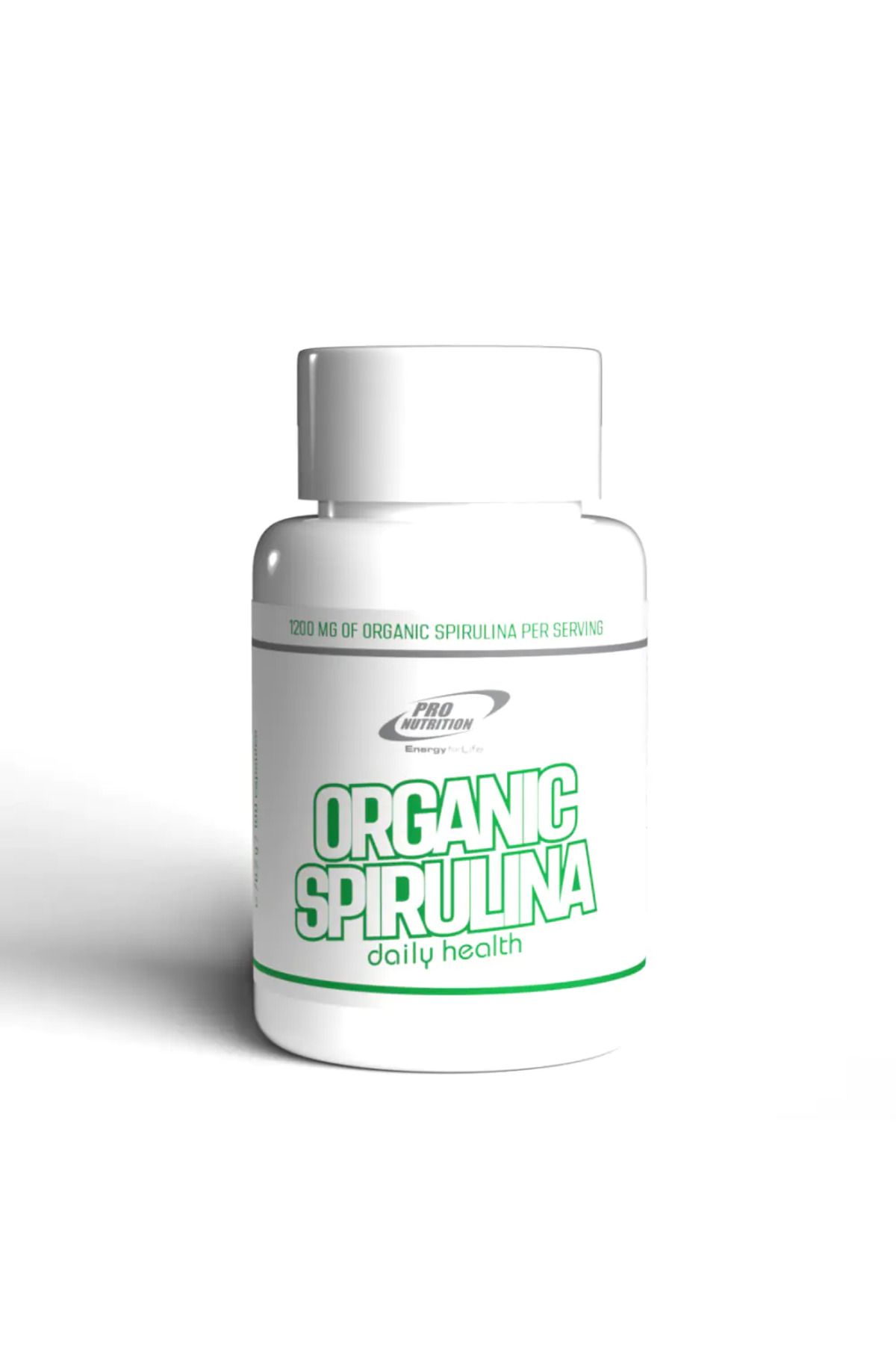 Pro Nutrition Organic Spirulina 100 Capsule - One Size